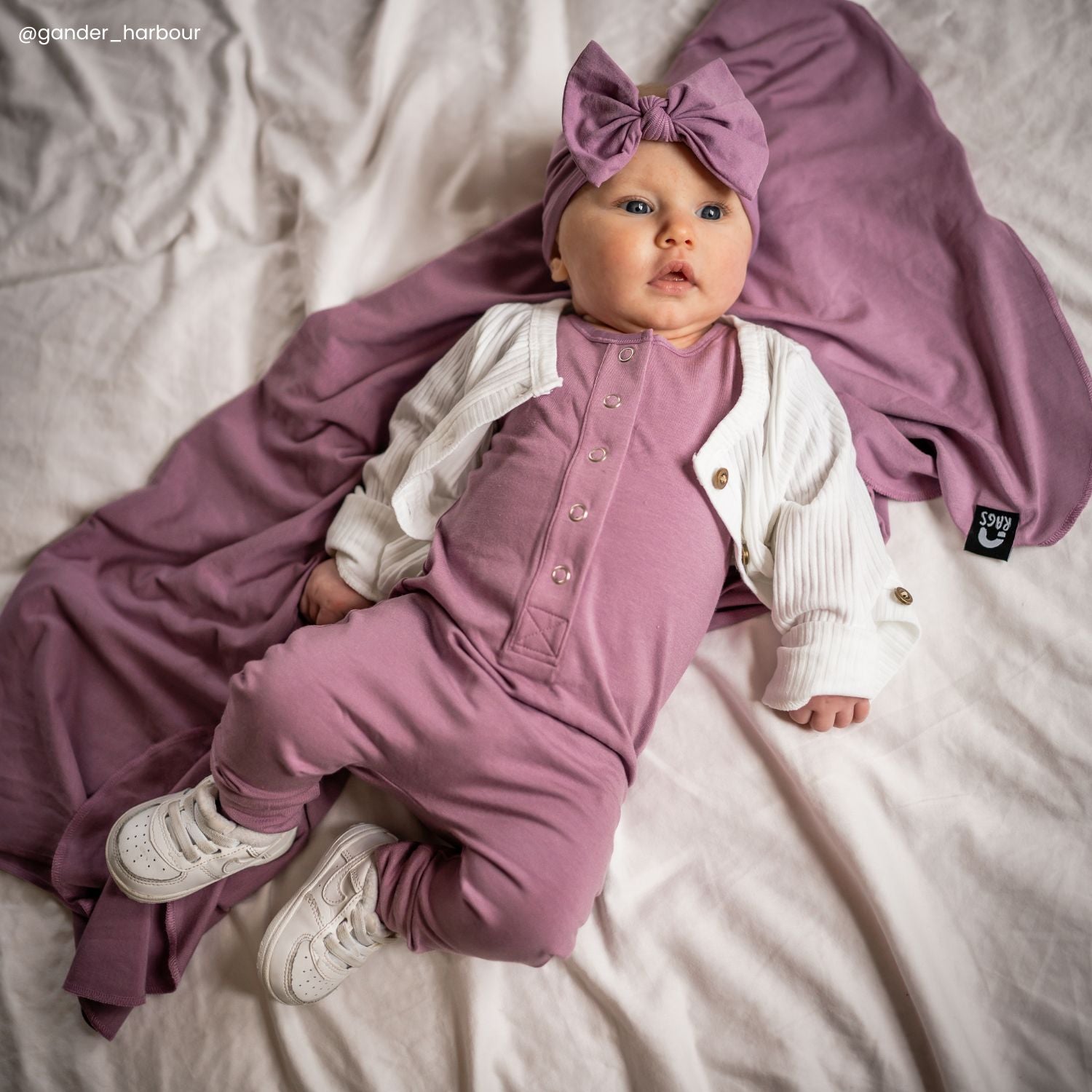 Essentials Rag Romper - 'Lavender'