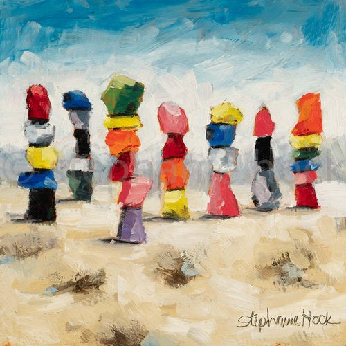 Seven Magic Mountains Print