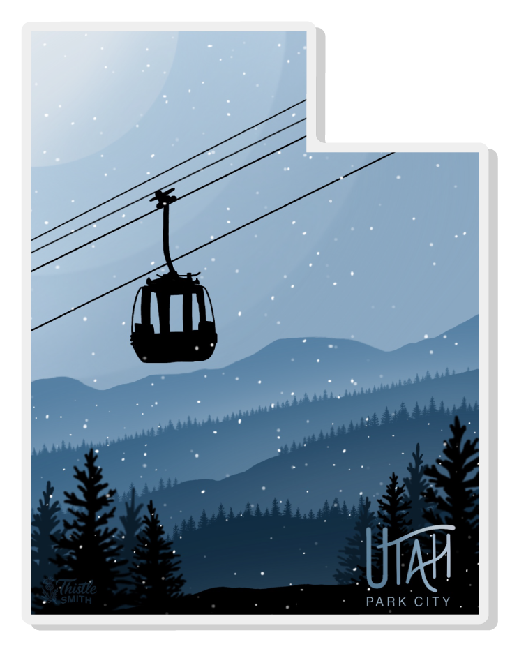 Park City Utah Magnet