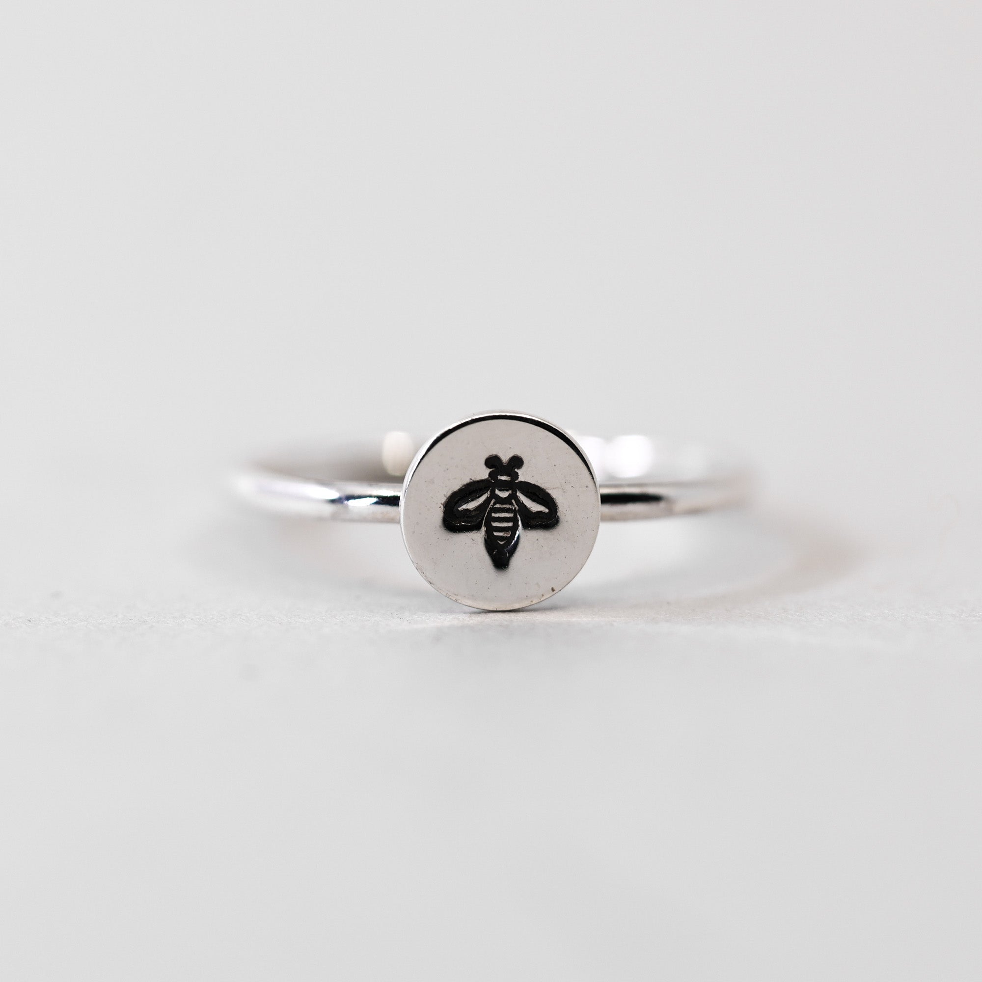 Bee Ring in Silver
