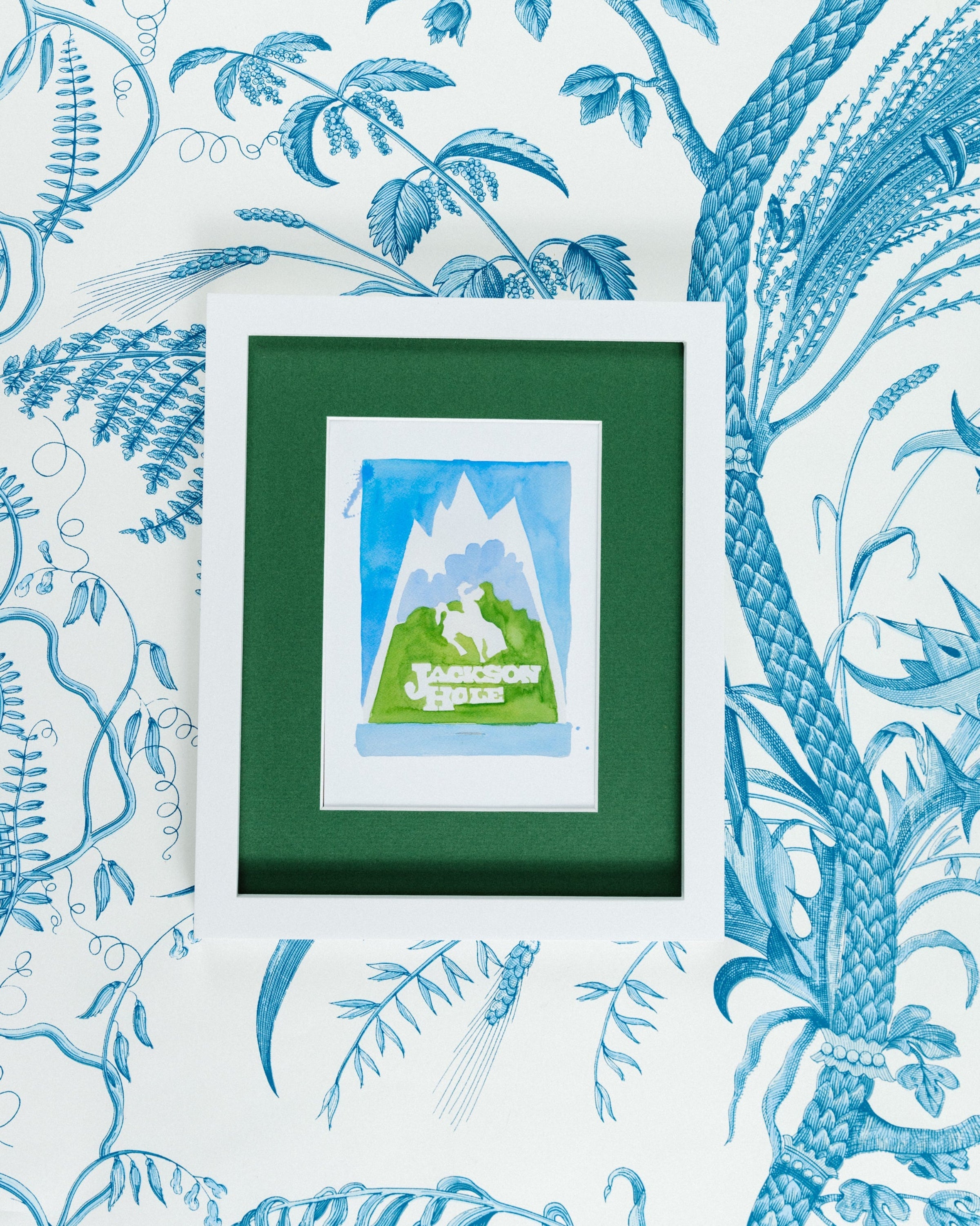 Jackson Hole Matchbook Art Print