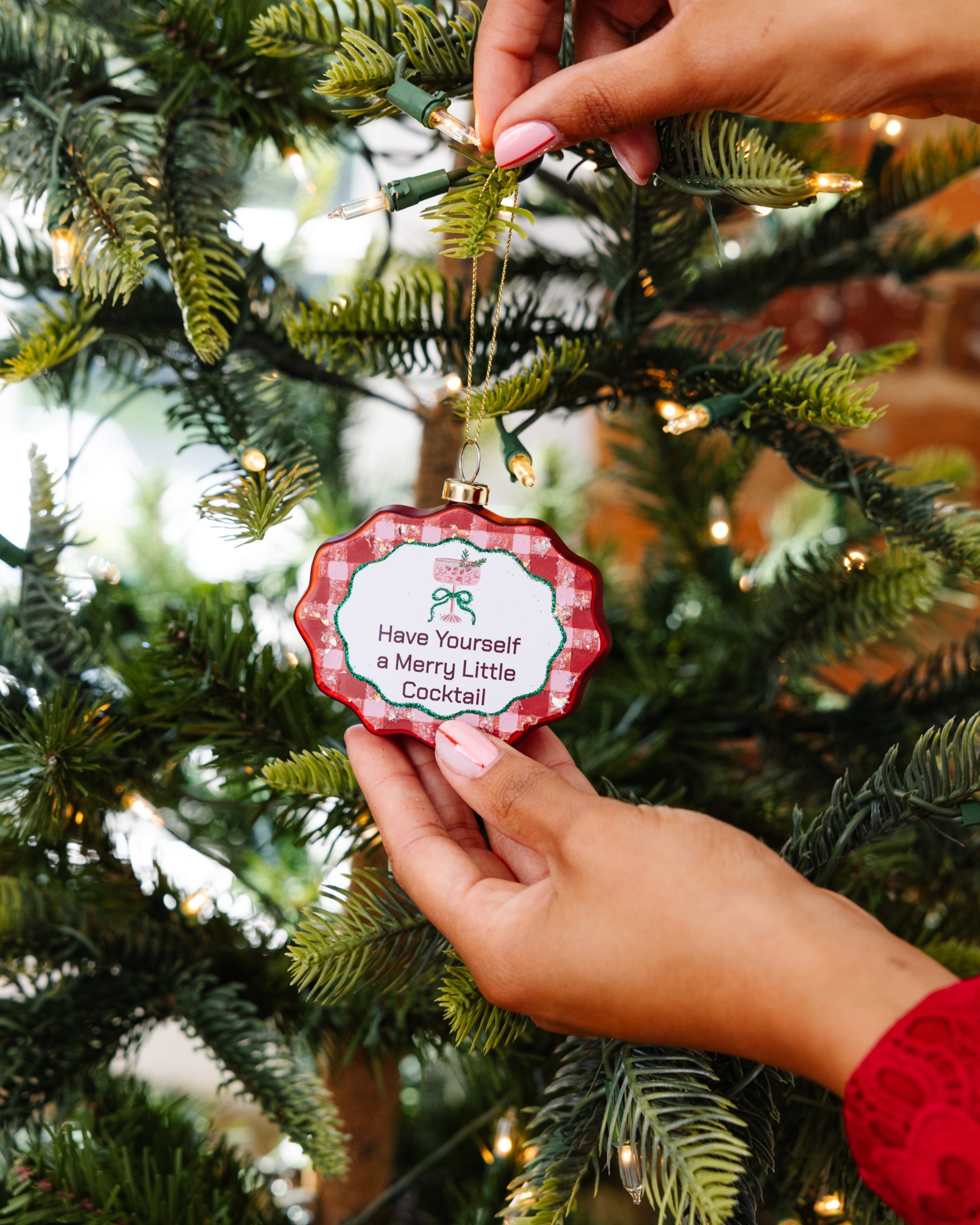 Scallop Ornament - Merry Little Cocktail