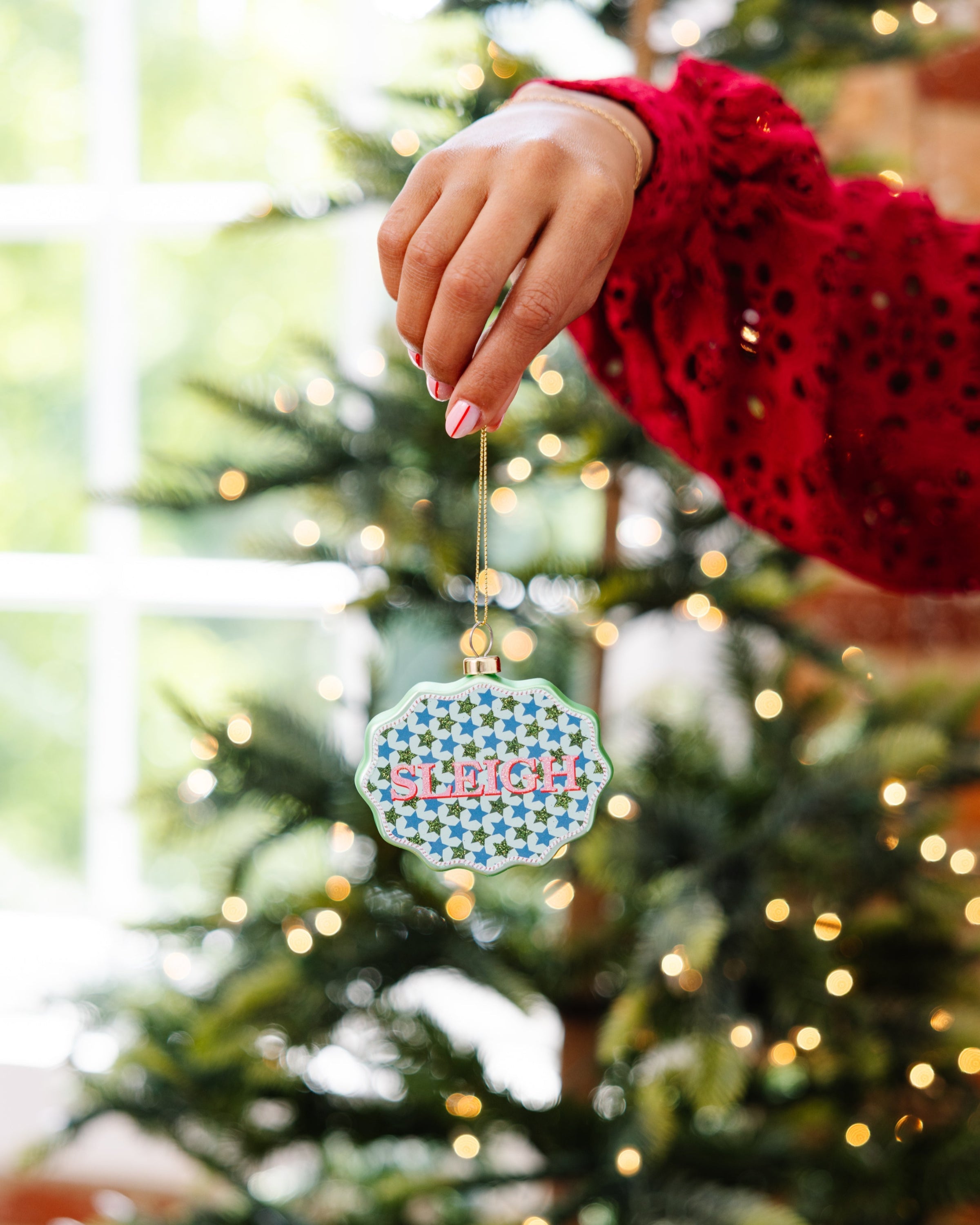 Scallop Ornament - Sleigh