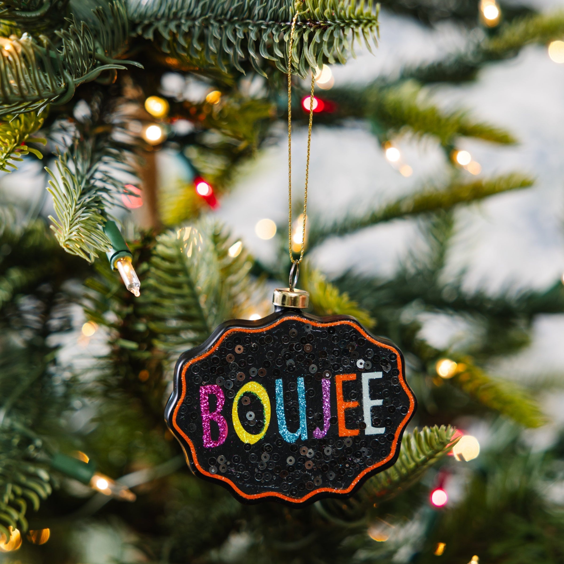 Scallop Ornament - Boujee