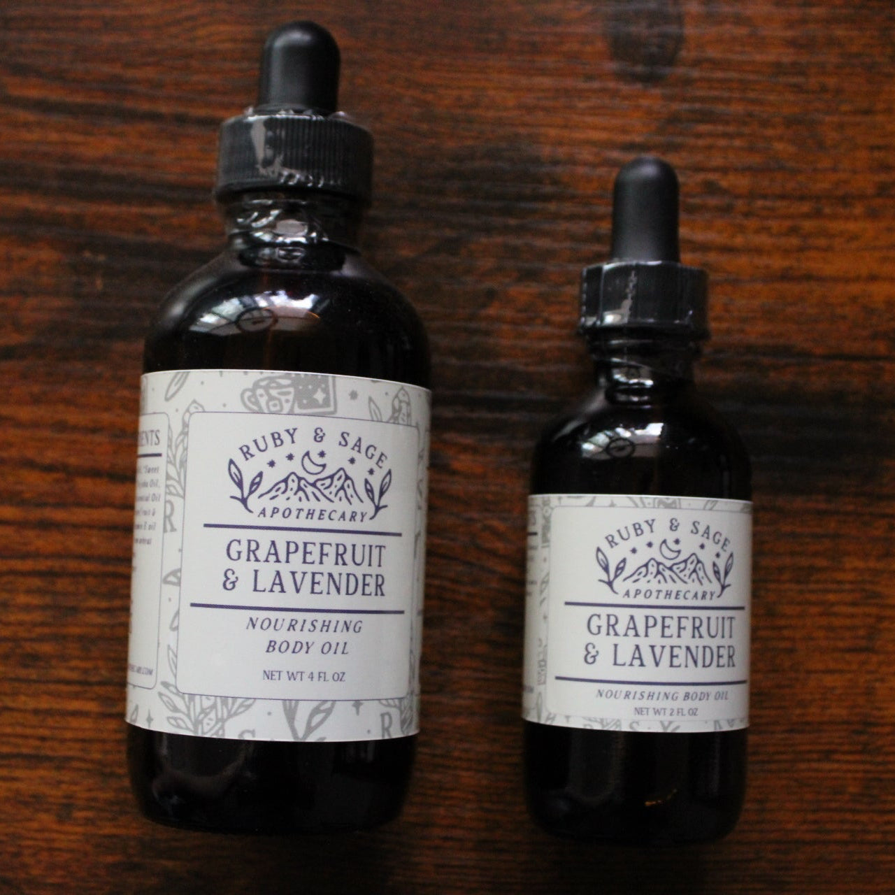 Grapefruit + Lavender Nourishing Body Oil