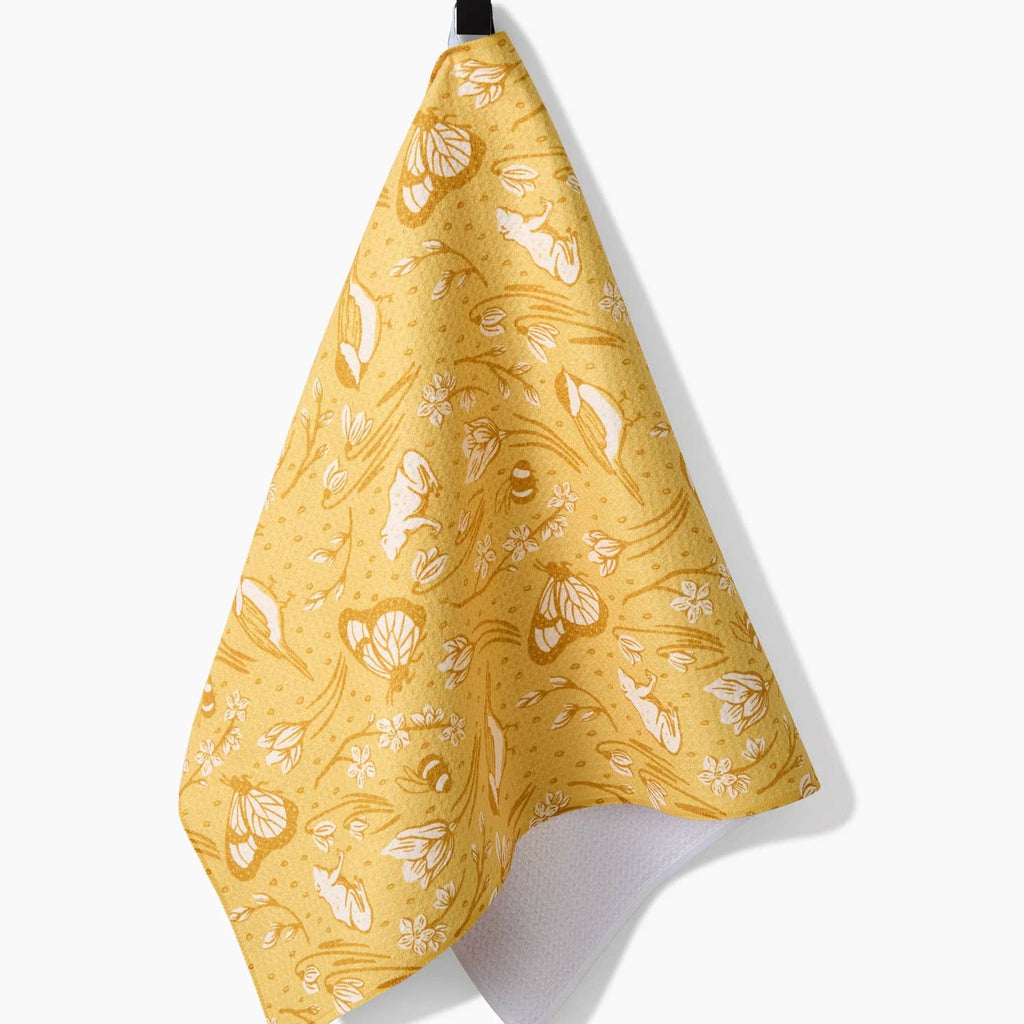Signs of Spring Tea Towel