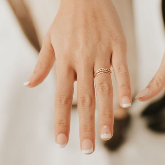 Kennedy Gold Filled Ring - Mauve Jewelry Co.