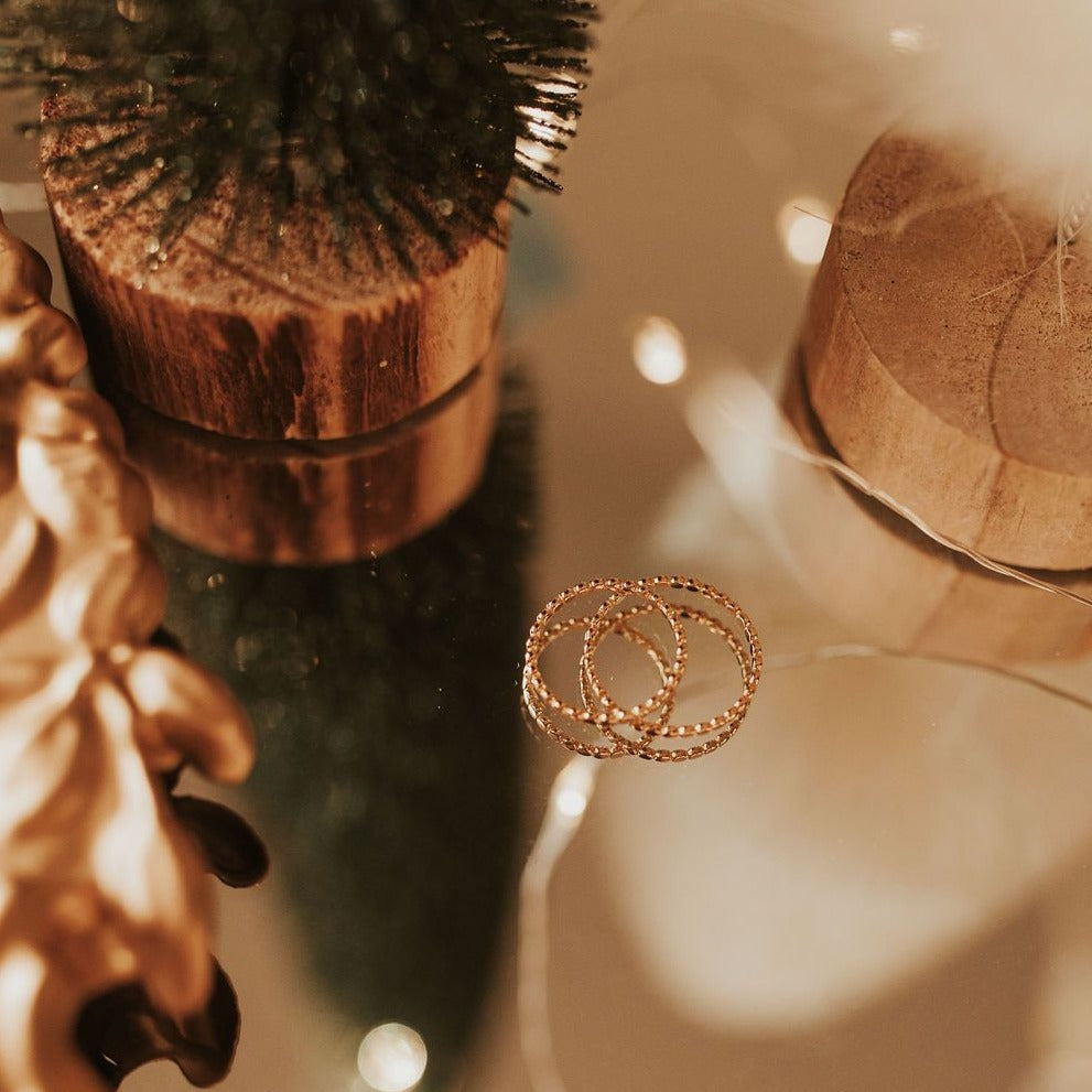 Kennedy Gold Filled Ring - Mauve Jewelry Co.