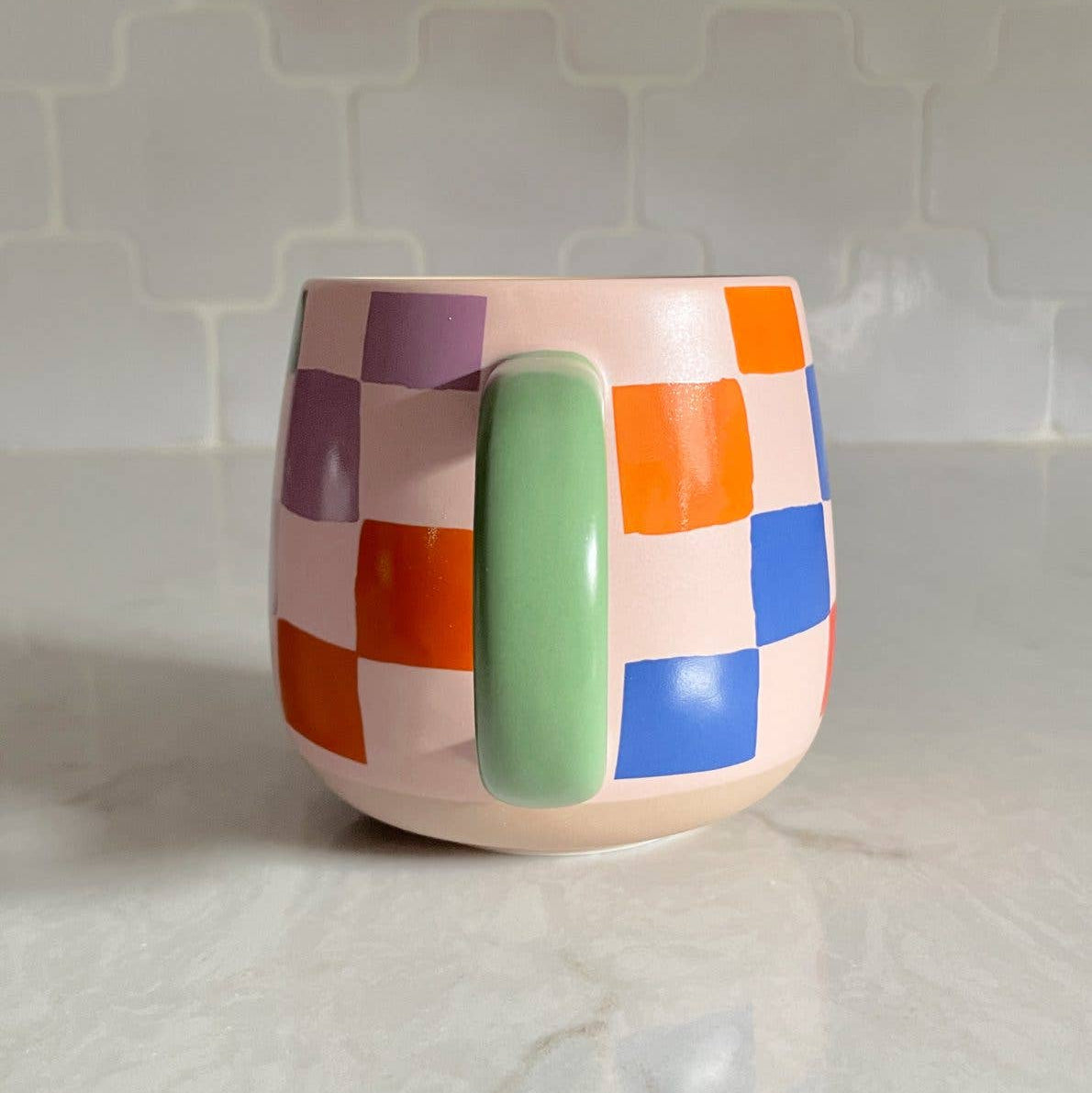 Our ceramic mugs feature our full-color, wraparound graphics on a single-walled ceramic base. We designed our vessel to be bowl shaped, keeping your drinks warm til the last drop! Coordinating handle and interior glazing keeps these as fun as they are functional- the perfect ray of sunshine to brighten your kitchen. Packaged in a pretty gift box, these make a delightful hostess or housewarming gift.

• 13.5OZ | 400ML

• Dishwasher safe/Microwave Safe - Hand Wash For Maximum Longevity