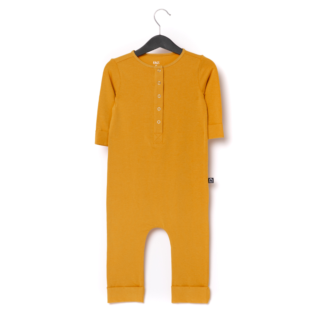 Essentials Rag Romper - 'Golden Yellow'