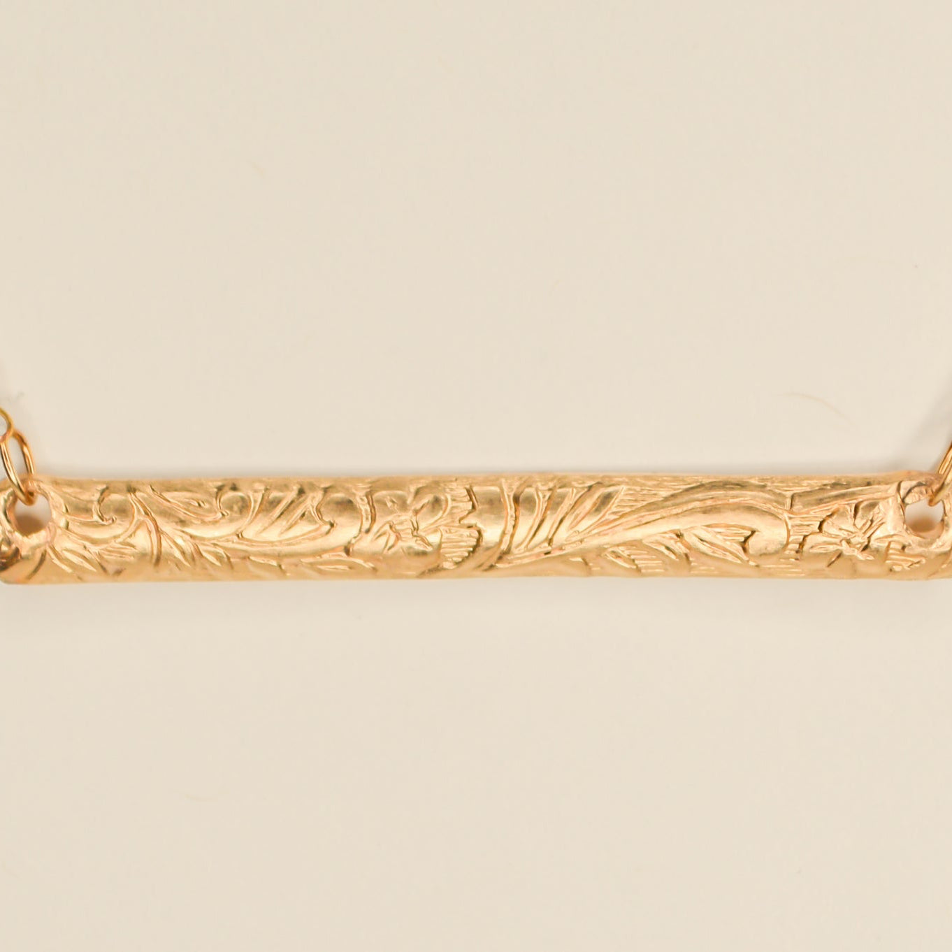 Floral Bar Necklace