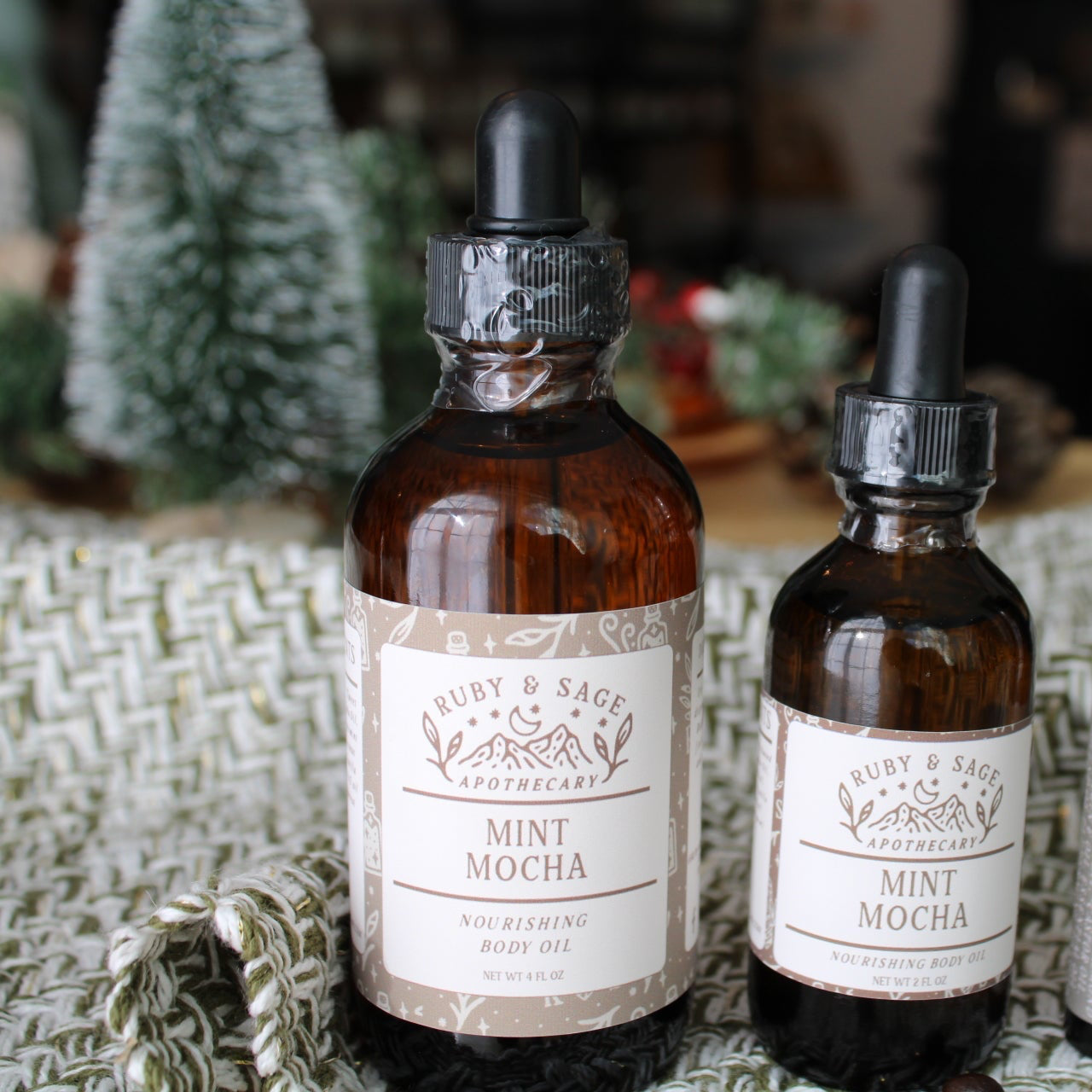 Mint Mocha Nourishing Body Oil