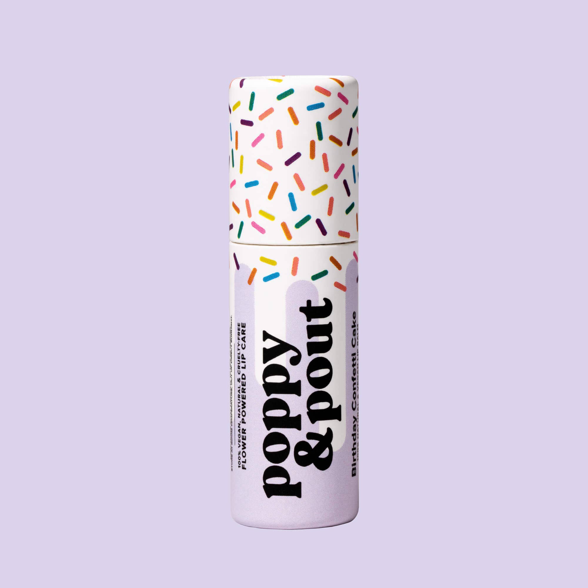 Birthday Confetti Cake Lip Balm - Purple