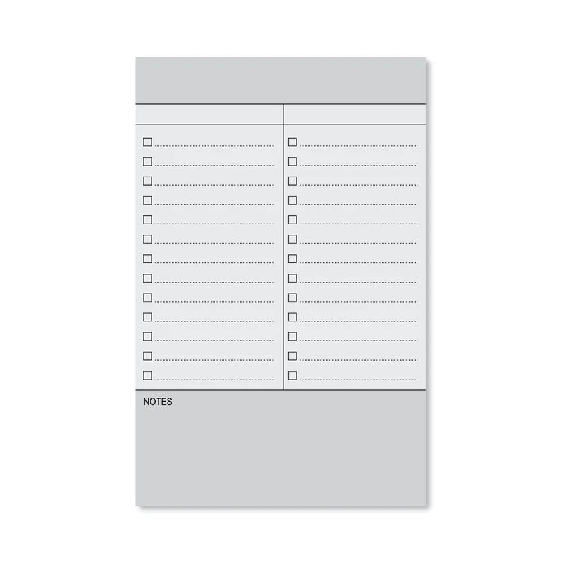 Micromanager List Pad - Gray