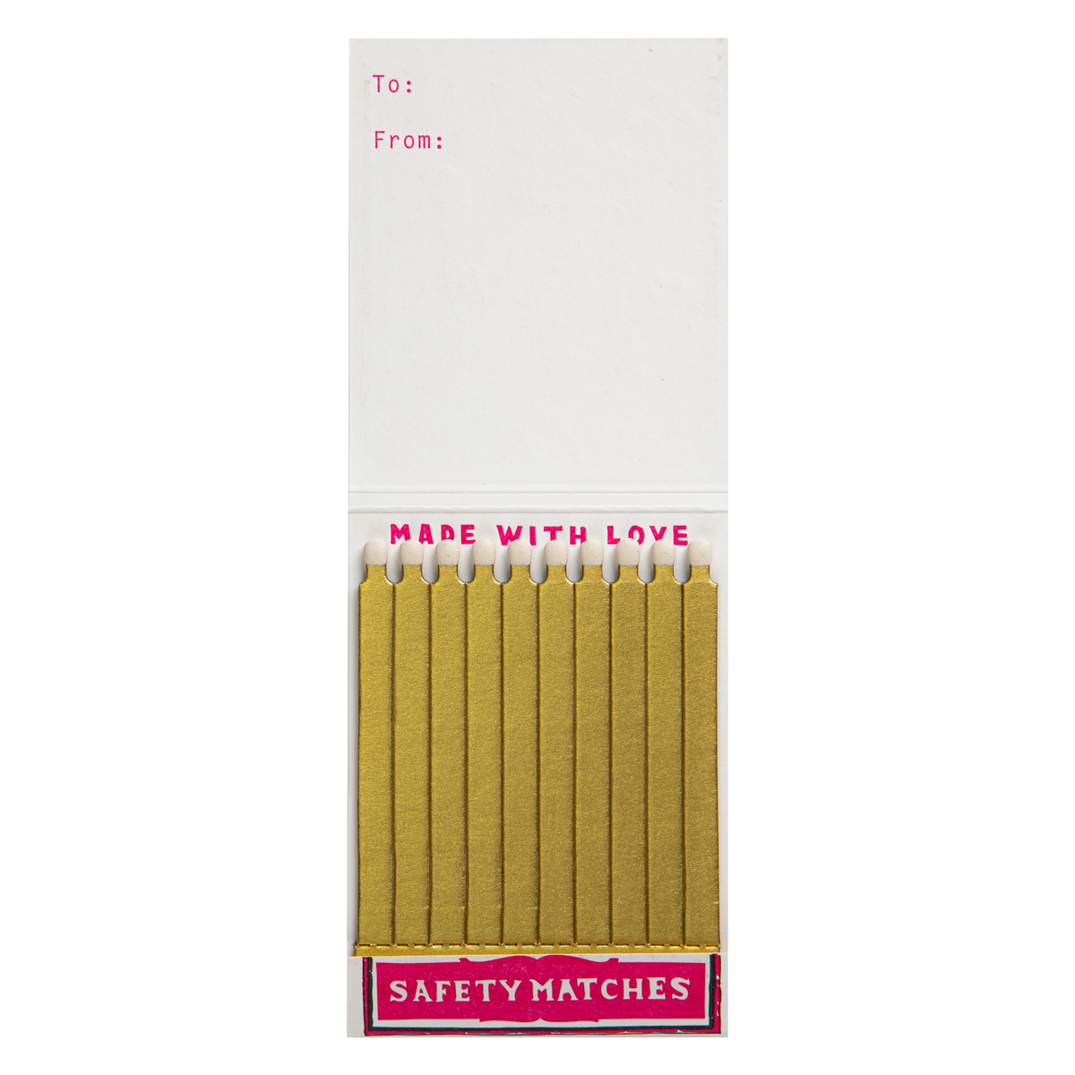 Double Happy Kitten Matchbook