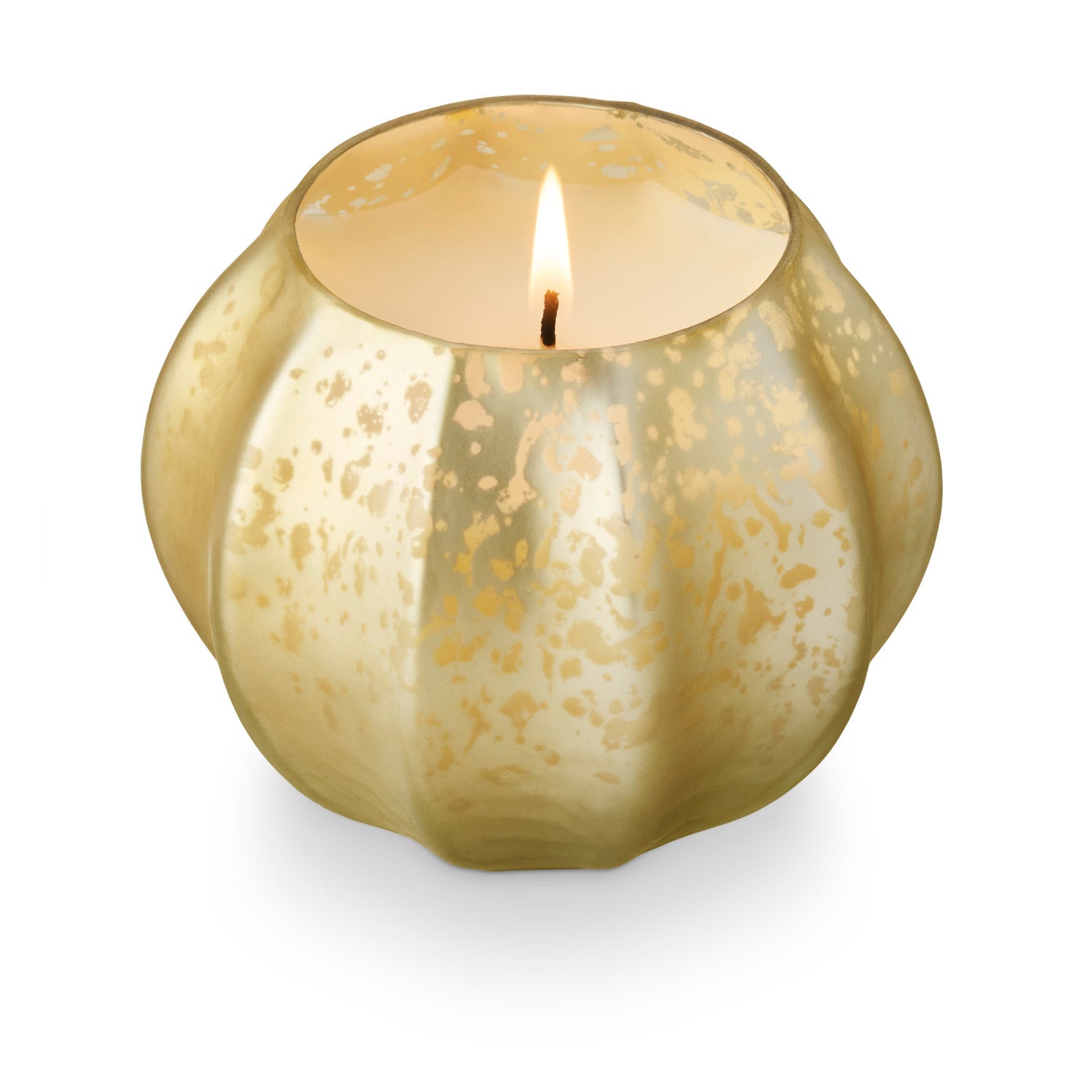 Leaves & Acorns Mercury Pumpkin Candle
