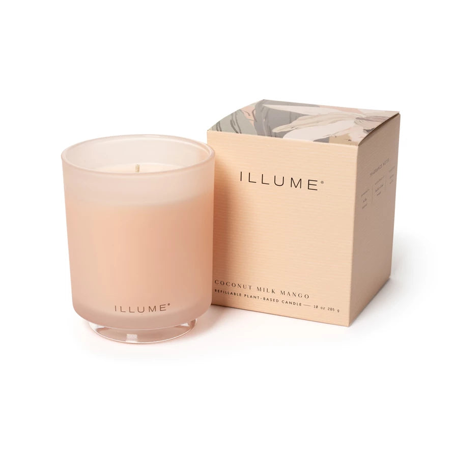Candle Fragrance

Grounded in milky coconut, with a hearty of freshly sliced mango, and kissed with Tahitian vanilla.