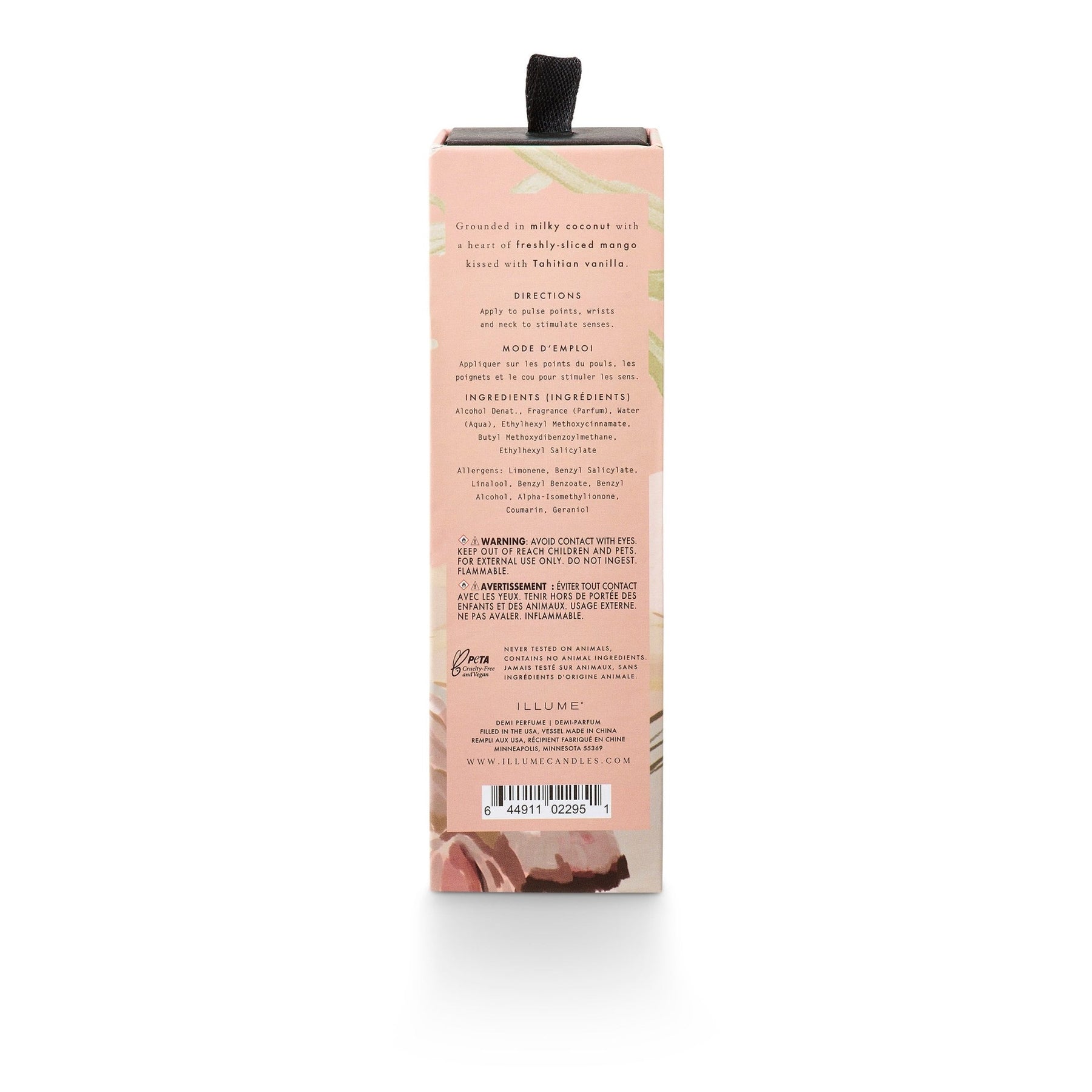 Perfume Spray Fragrance

Grounded in milky coconut, with a hearty of freshly sliced mango, and kissed with Tahitian vanilla.