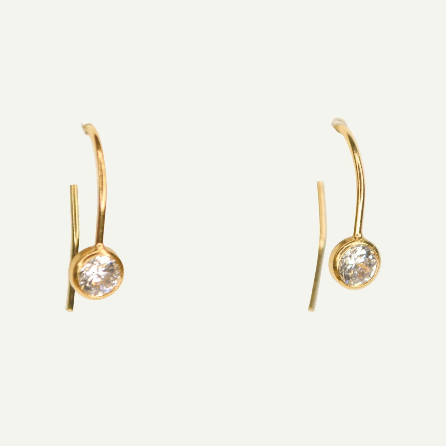 Crystal Drop Earwire
