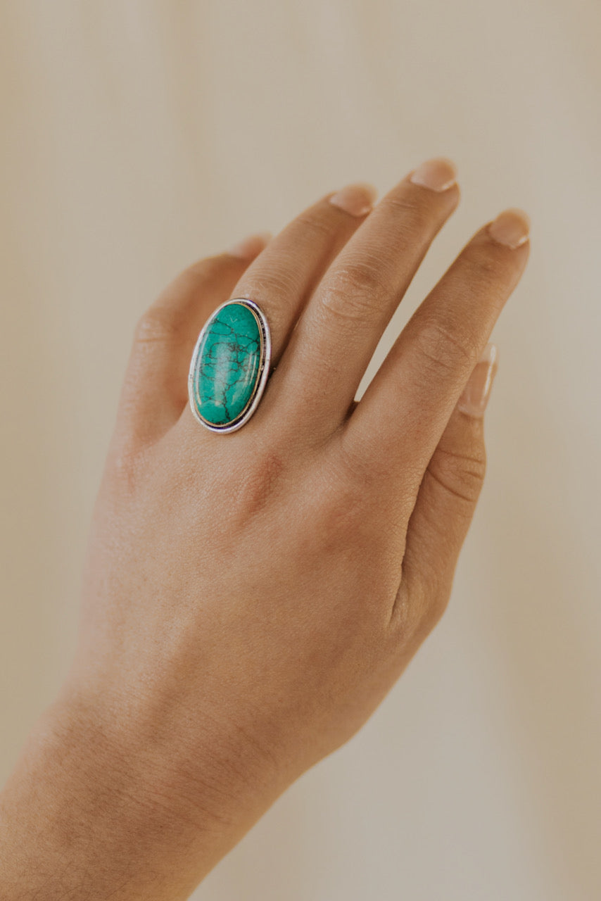 Mediterranean Oval Ring