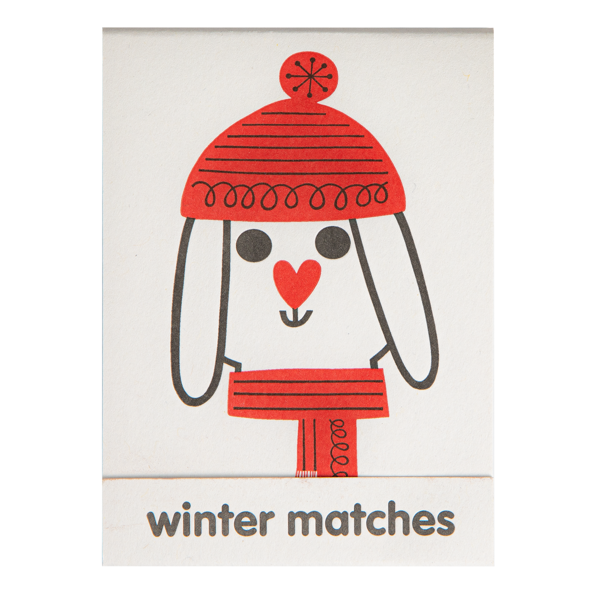 Winter Dog Matchbook