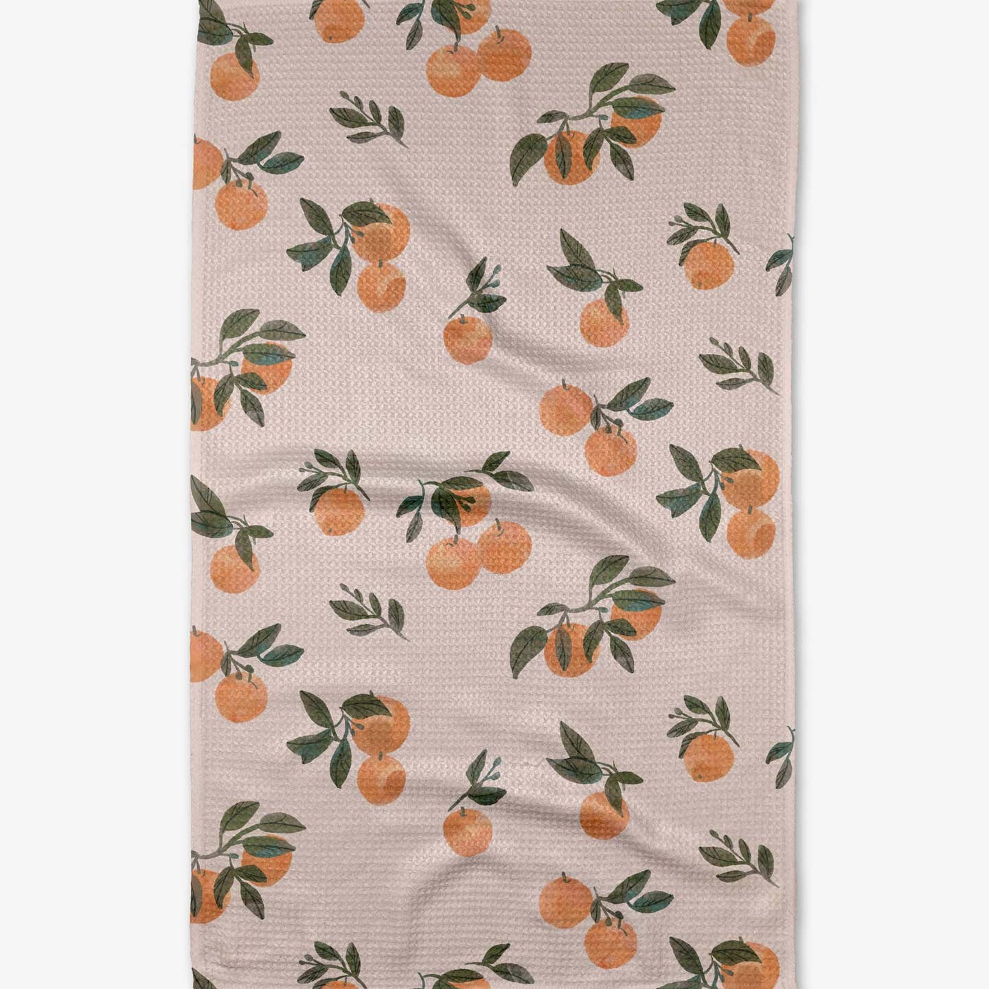 Peaches on a pink background