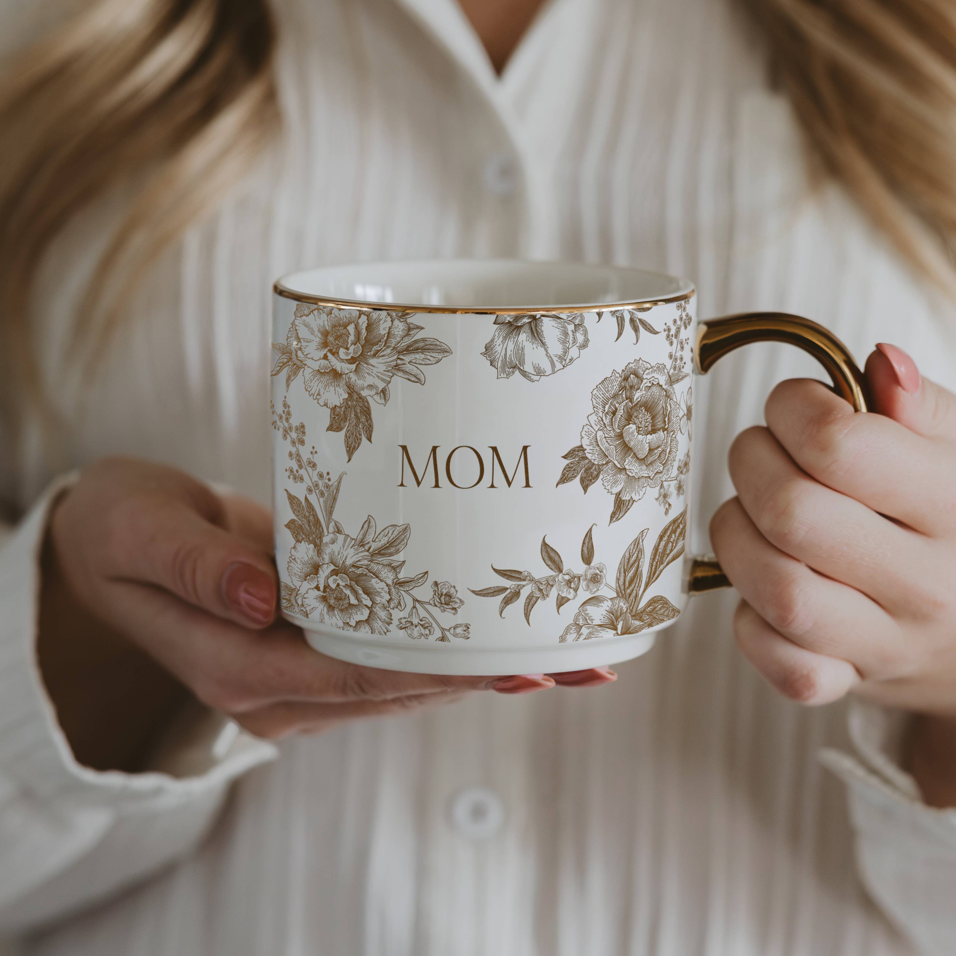 Gold Mom Coffee Mug 