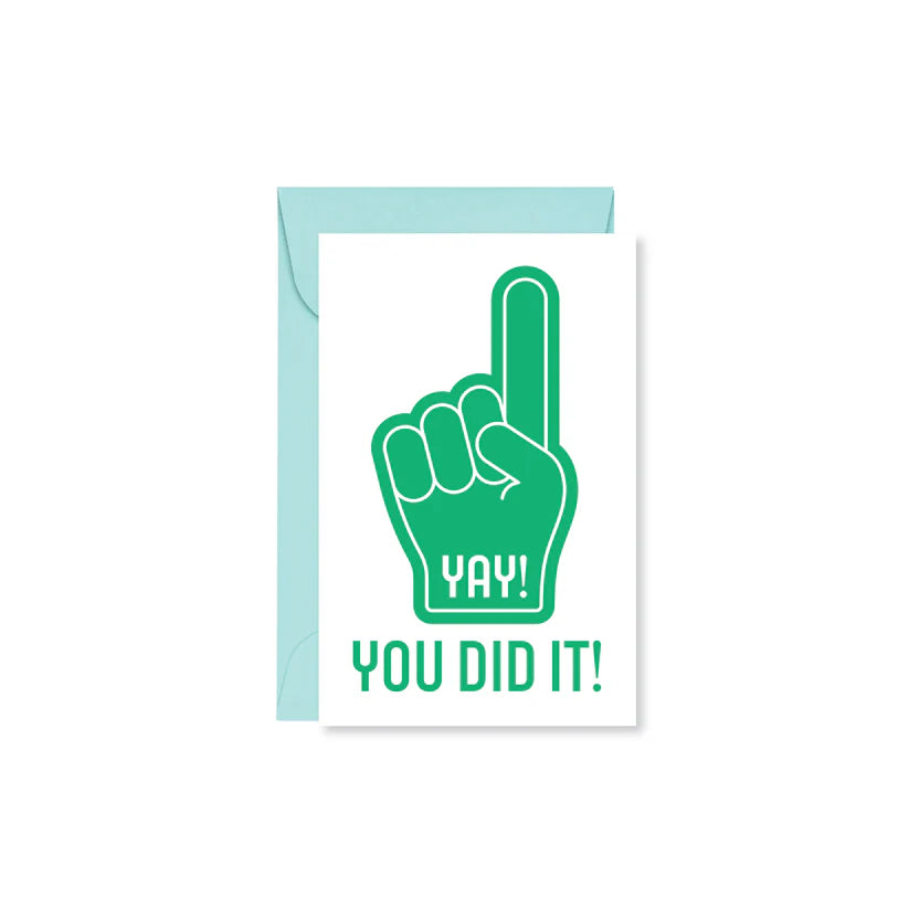 You Did It Mini Card
