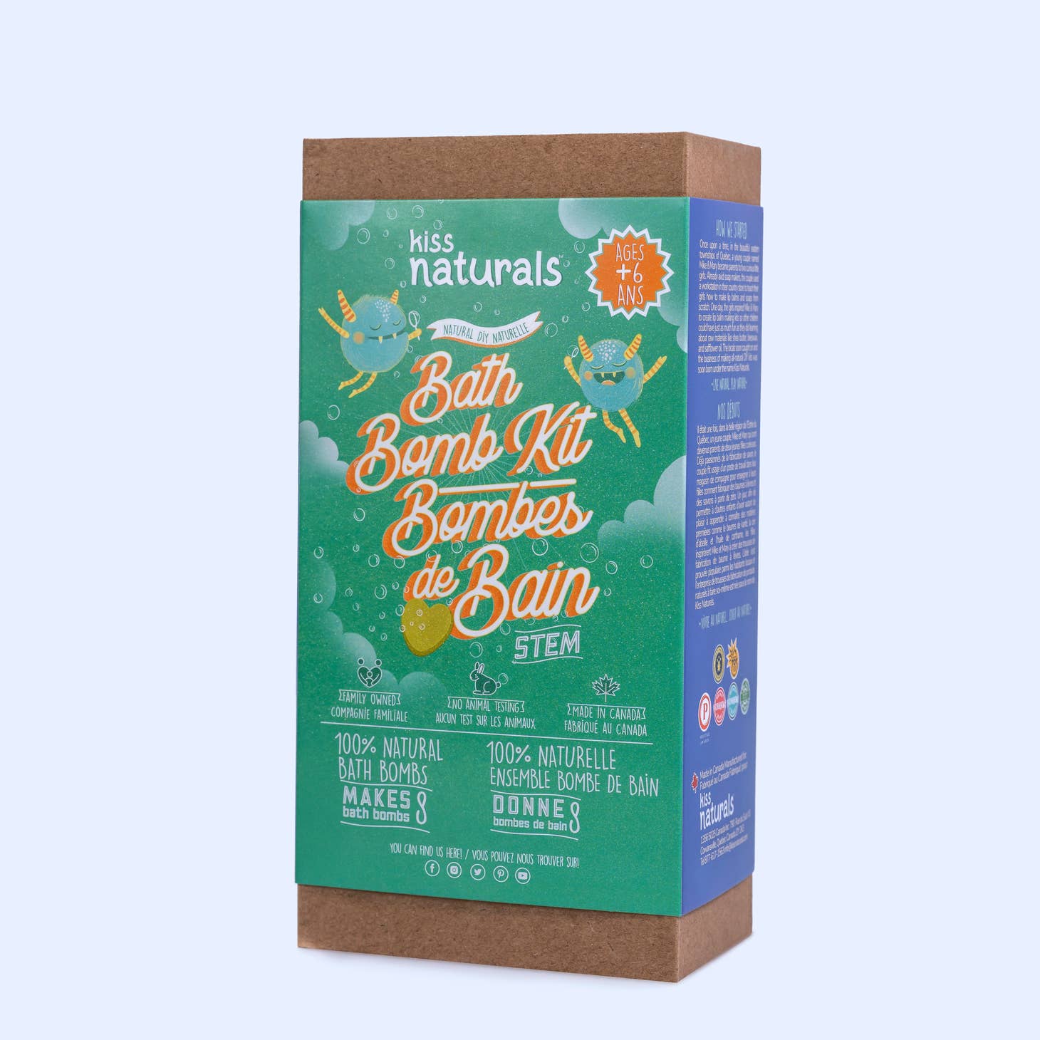 Kiss Naturals Diy Bath Bomb Kit (Kids)