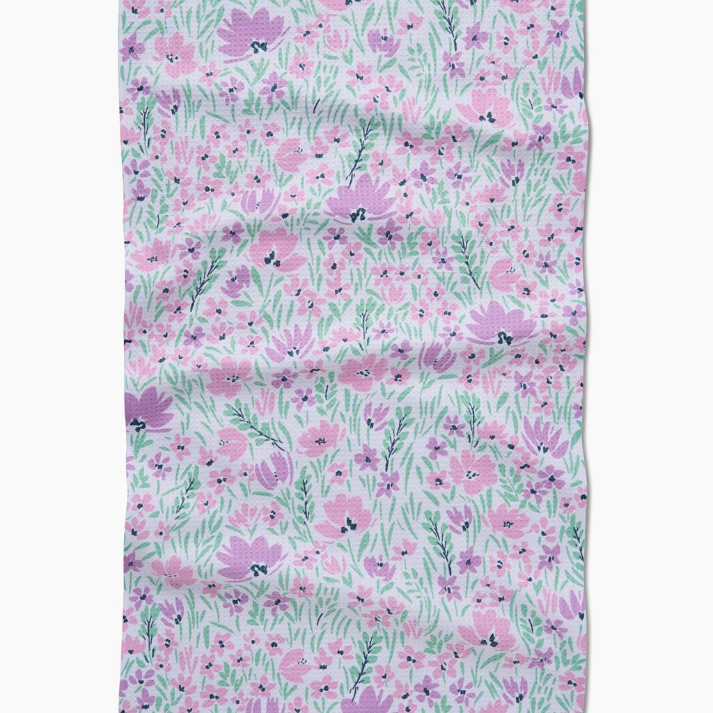 Spring Fleur Blooms Tea Towel
