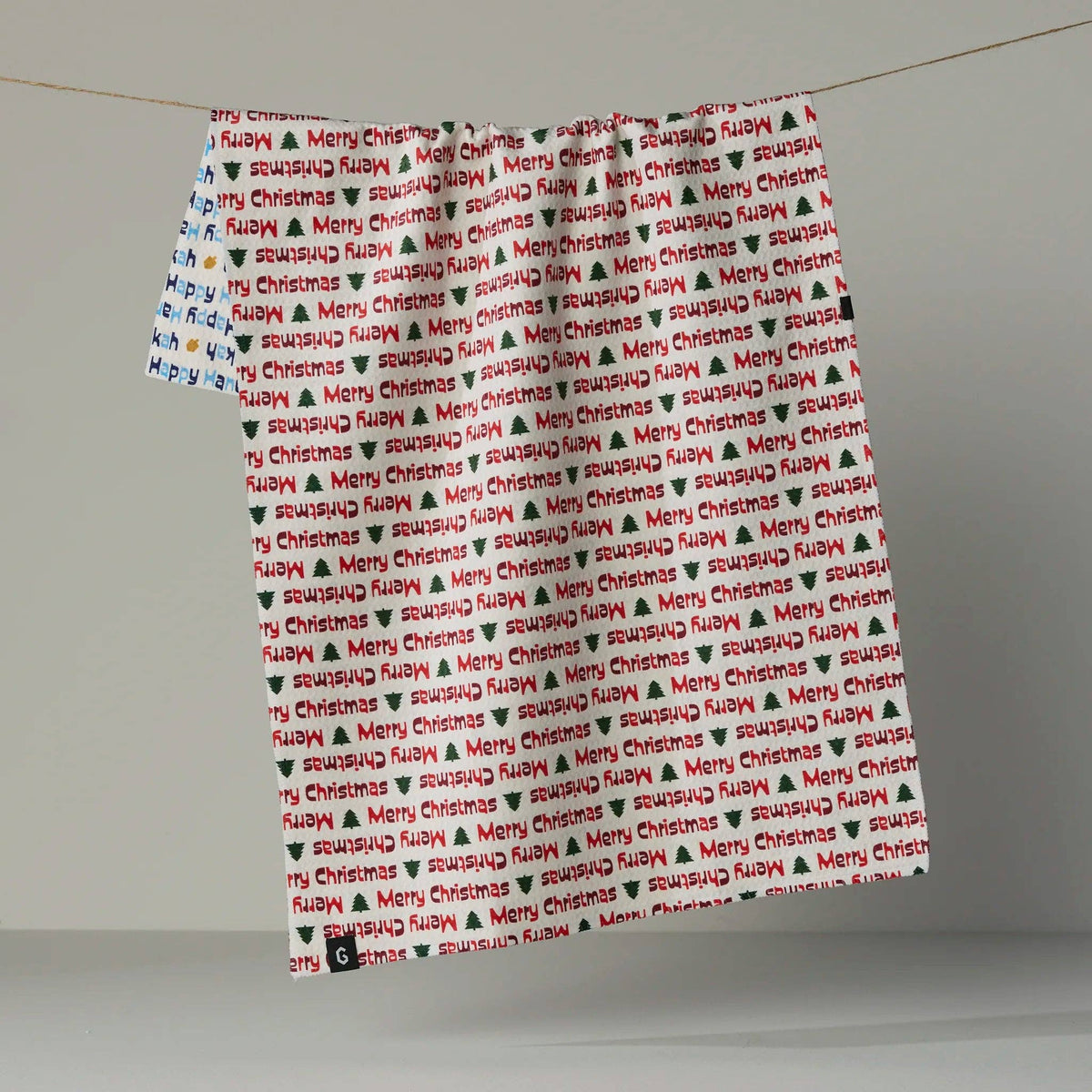 Shared Joy Luxe Kitchen Towel- Merry Christmas