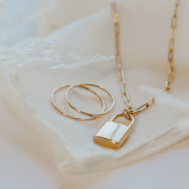 Newport Lock Necklace