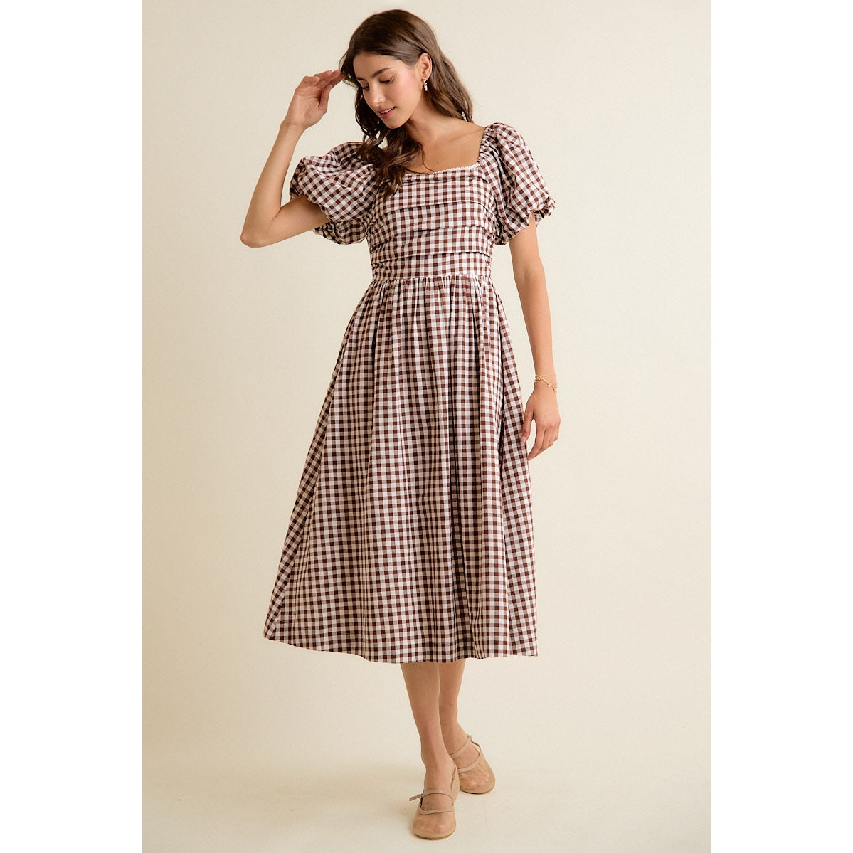 front view of dress.