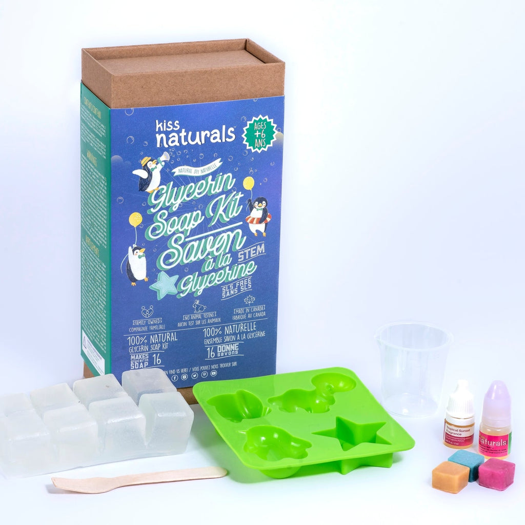 Choose from: Layered Soaps, Rainbow Soaps, Galaxy Soaps, Gemstone Soaps, Flower Soaps, and Hidden Treasure Soaps! Clear, SLS-free glycerin soap is vegetable-based and easy to color with our glycerin soap-based color bars.