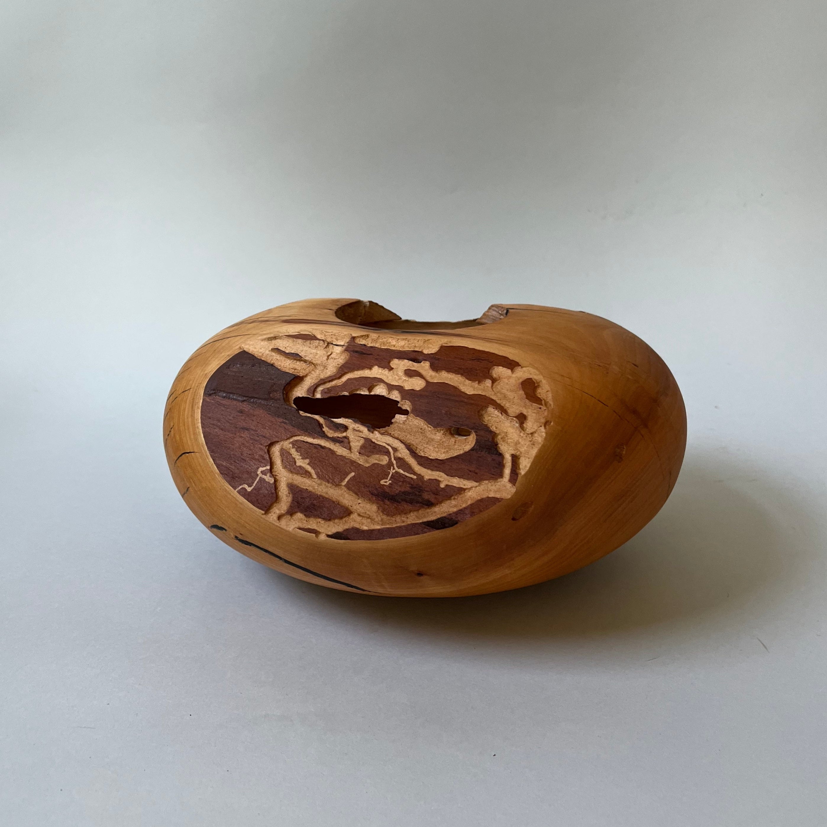 Cherry Hollow Form Vase