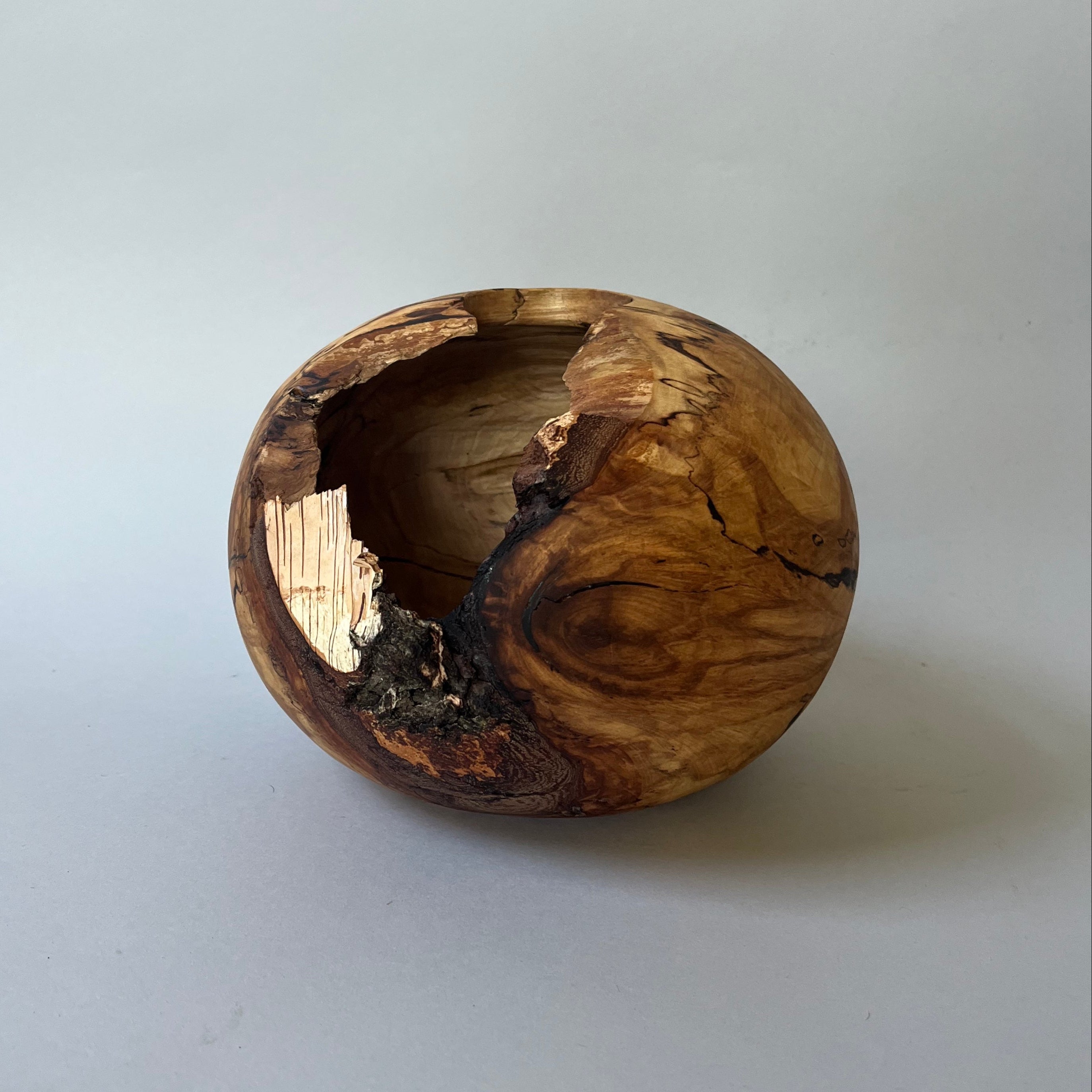 Spalted Birch Orb 1