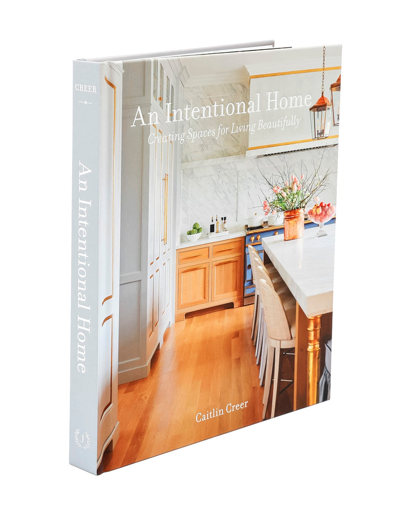 In her debut book, An Intentional Home: Creating Spaces for Living Beautifully, Caitlin Creer shares her approach to designing classic, livable homes, breaking down her process into seven simple steps and giving the reader the confidence and skills to begin creating intentional spaces to support how they want to live.