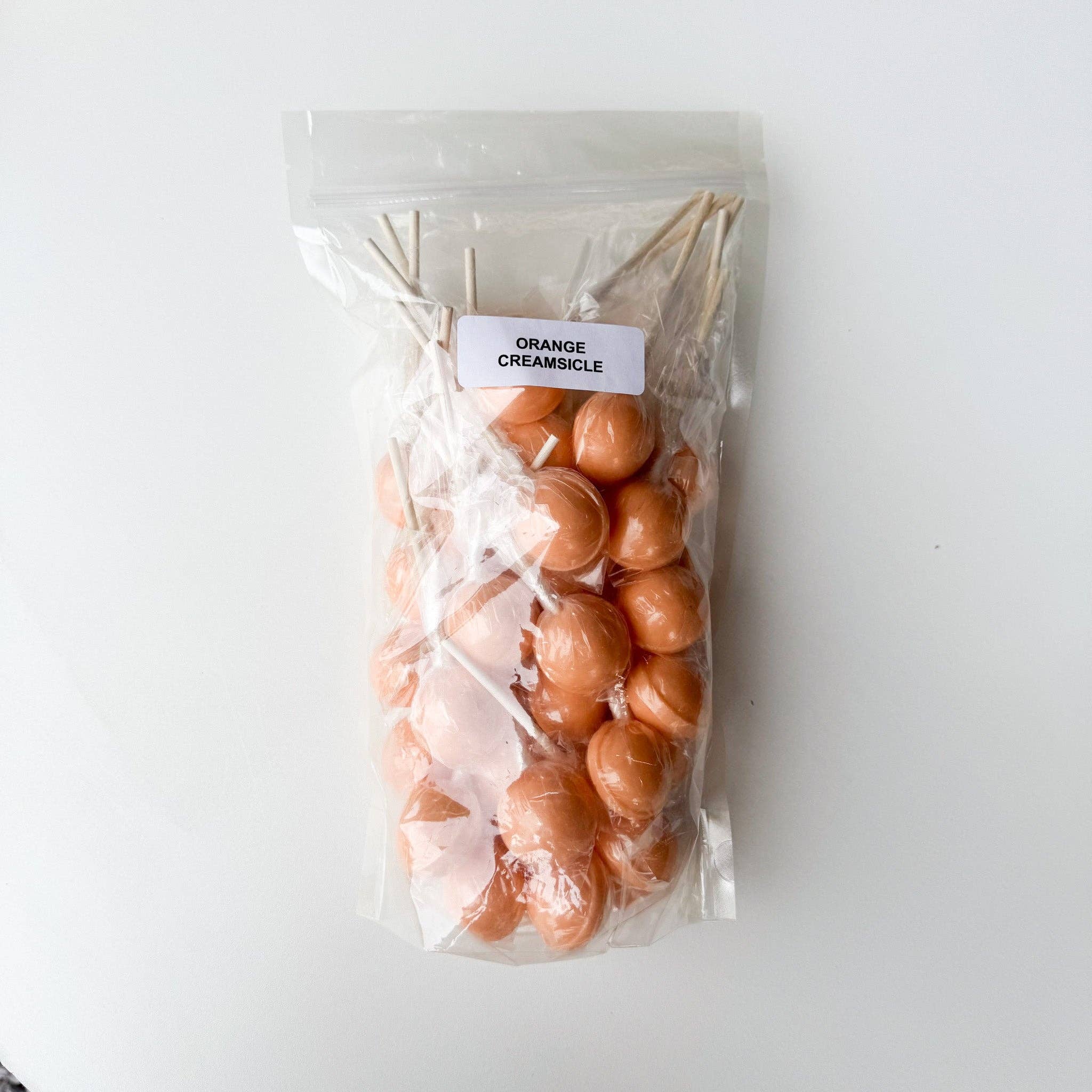 Orange Creamsicle Large Lollipop