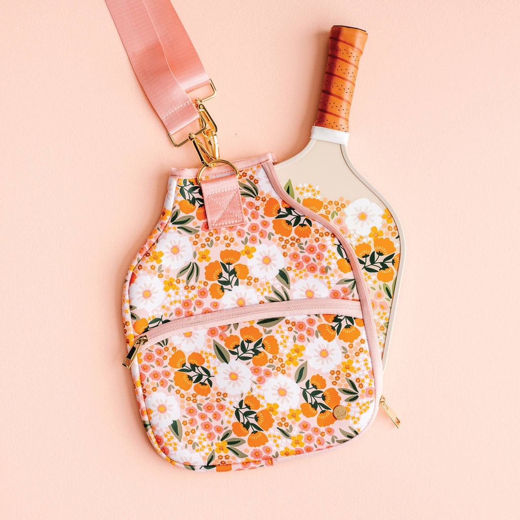 Looking for the perfect way to carry your beloved pickleball paddles with flair? Your search ends here with our pickleball paddle cases!

Effortless Organization: These cases easily accommodate up to 2 paddles, ensuring you have everything you need for a game right at your fingertips. The front zipper pocket provides a convenient spot for essentials like balls, keys, or your phone.

Stylishly Durable: Crafted from soft neoprene fabric, our cases offer the ideal combination of style and protection. 