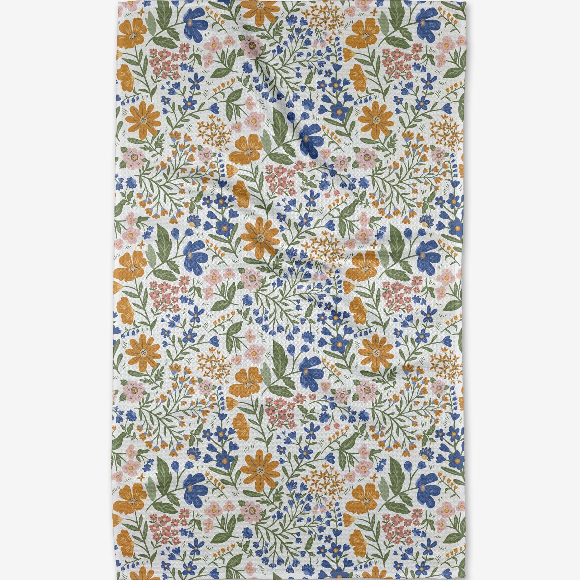 Cottage Meadow Pastel Tea Towel