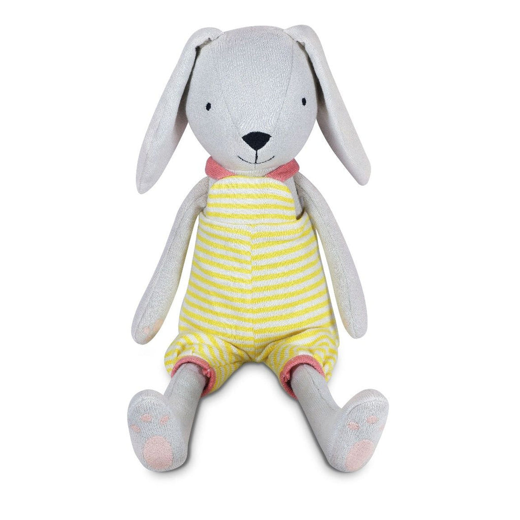 This Organic Knit Benny Bunny is perfect for any hopping good time! Crafted from soft, organic material, this bunny companion is great for cuddling Hop to it and grab one today!