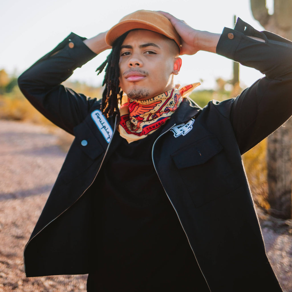 Join the bandana-babe revolution with our "Together" bandana! Made from 100% organic cotton, this stylish accessory brings your outfit together while supporting sustainable and eco-friendly practices. Don't just look cool, feel good too.
