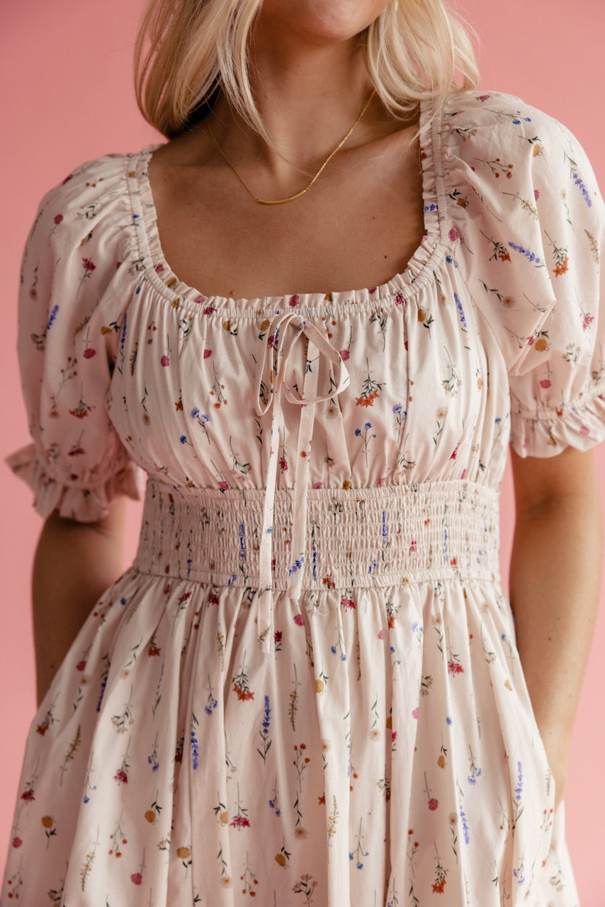 Hyacinth Floral Maxi