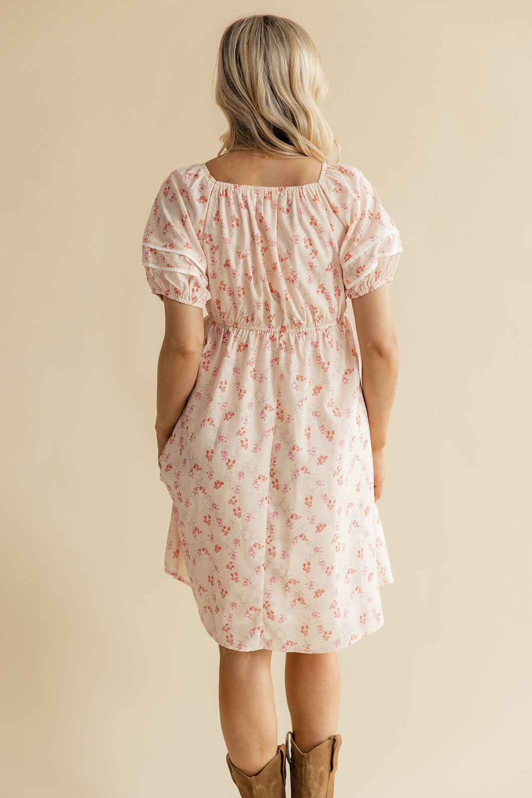 Prue Bubble Sleeve Dress