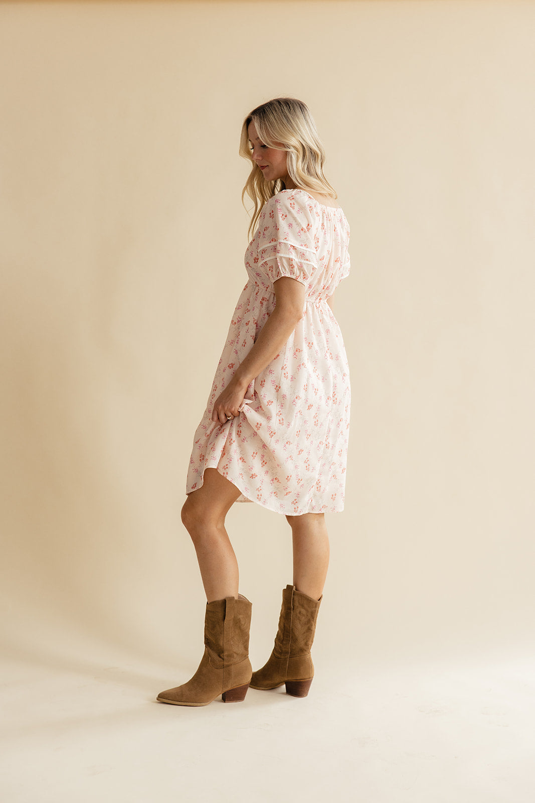 Prue Bubble Sleeve Dress