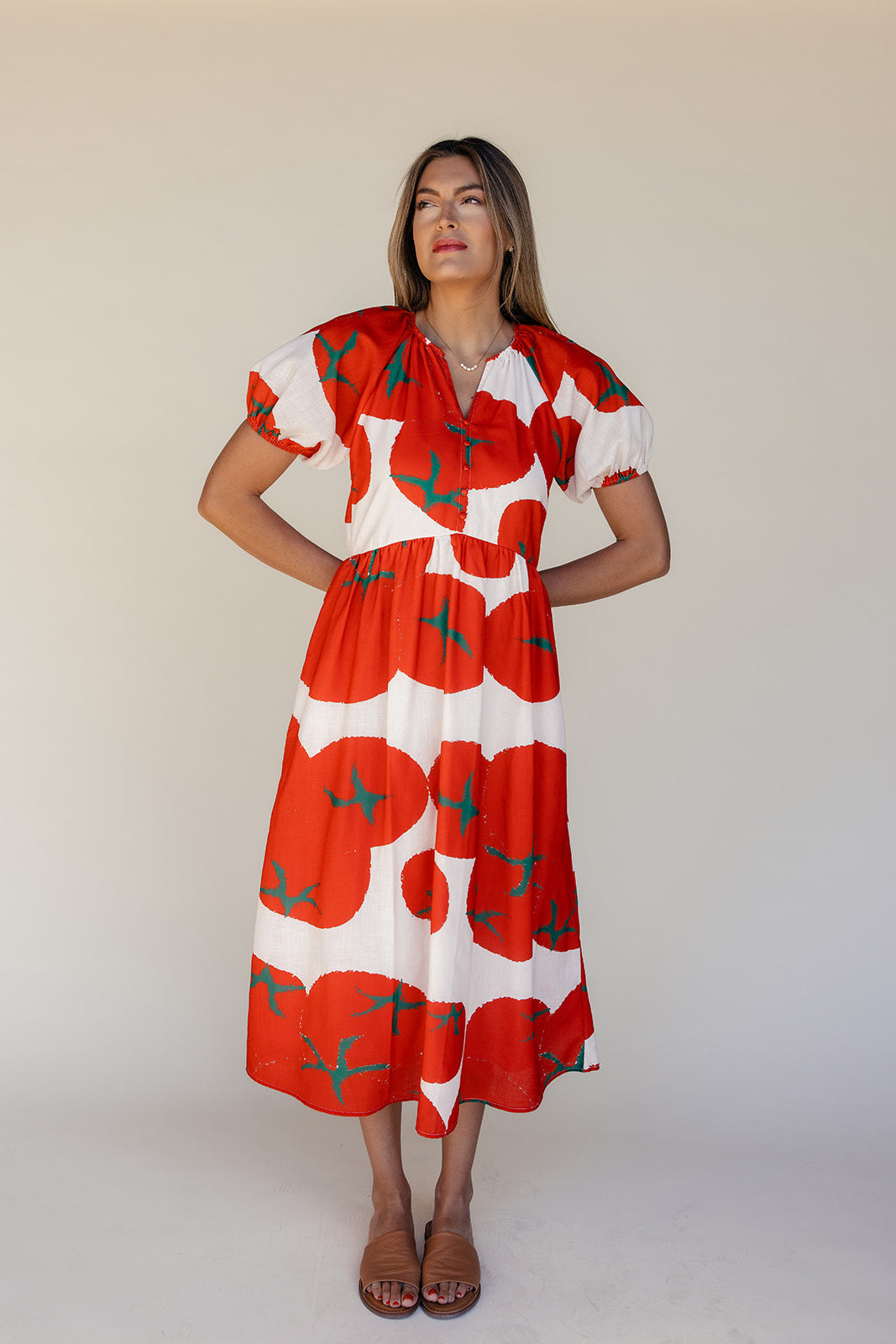 The Tuscany Tomato Dress