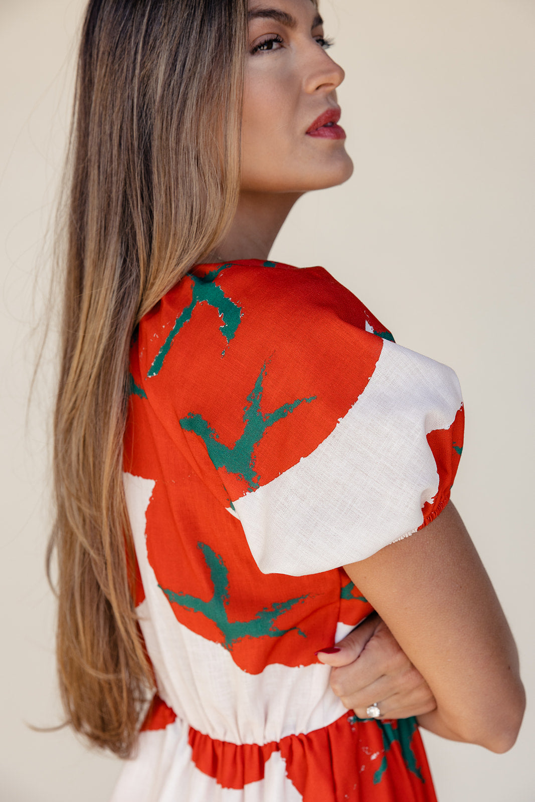 The Tuscany Tomato Dress