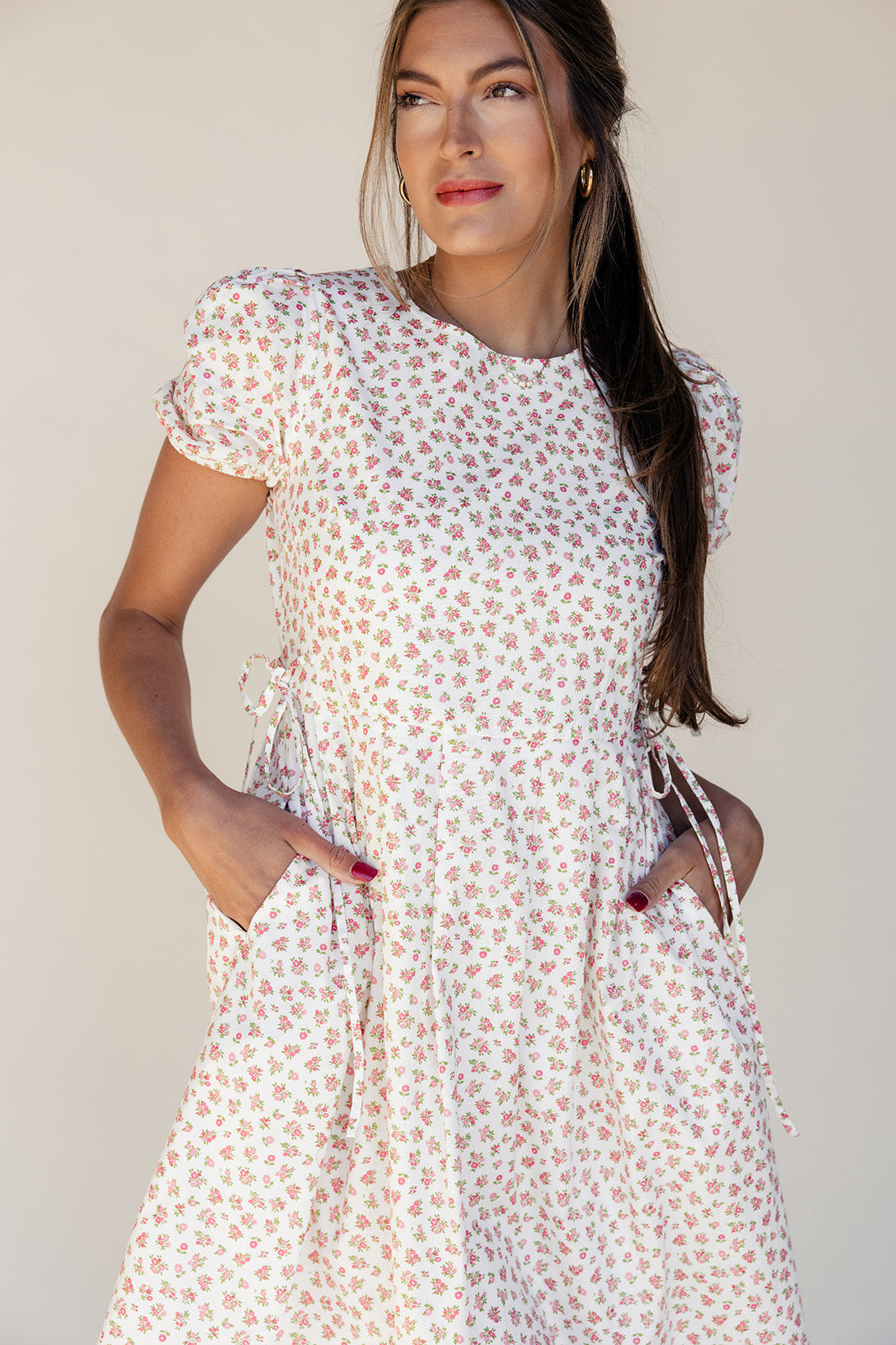 My Everything Side Tie Dress