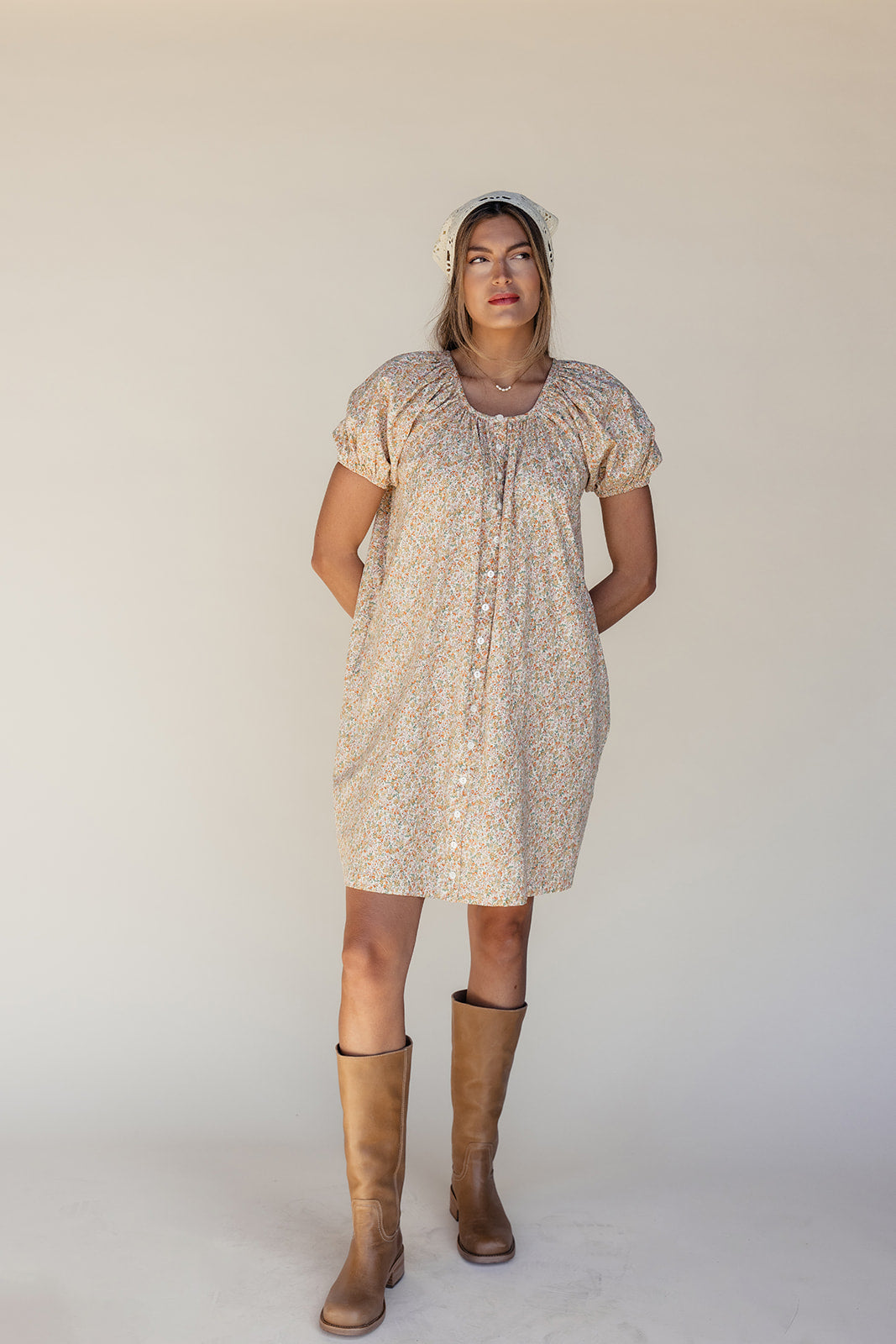 Florence Puff Sleeve Dress