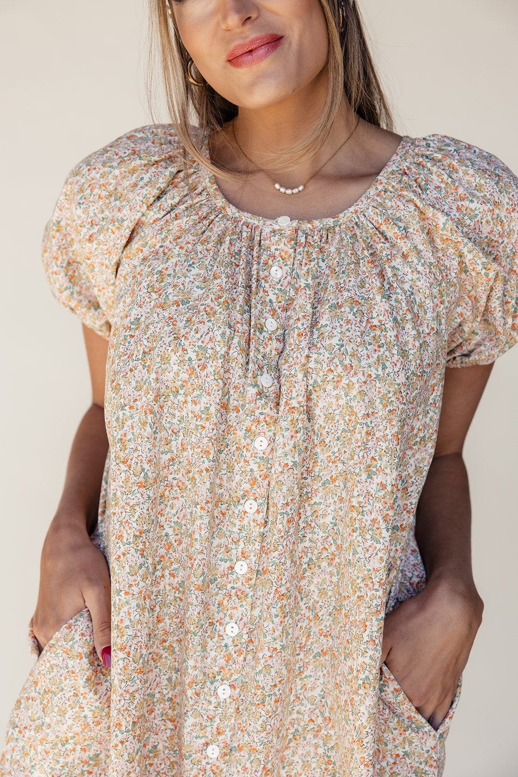 Florence Puff Sleeve Dress